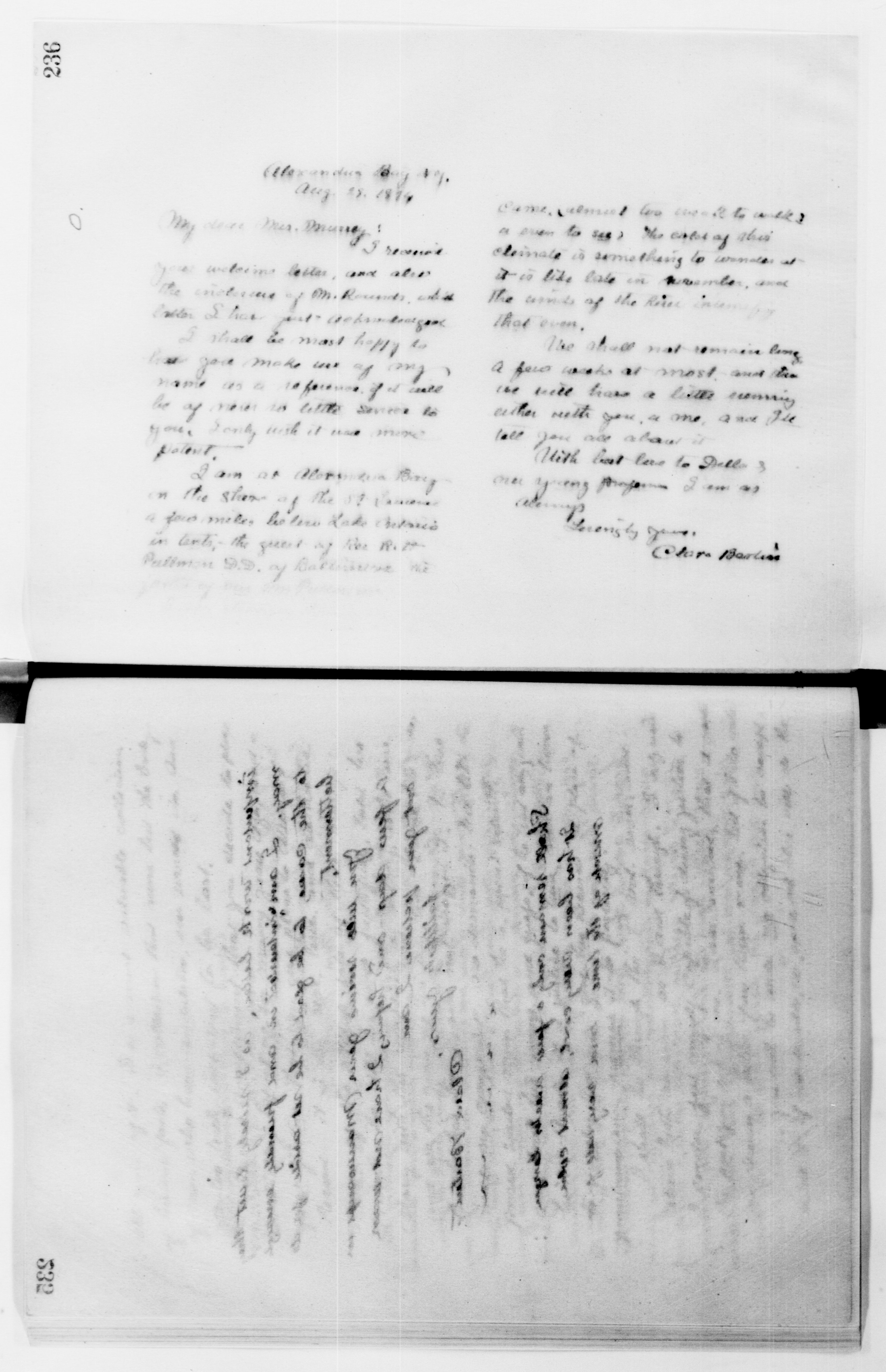 Scanned image of the current content page