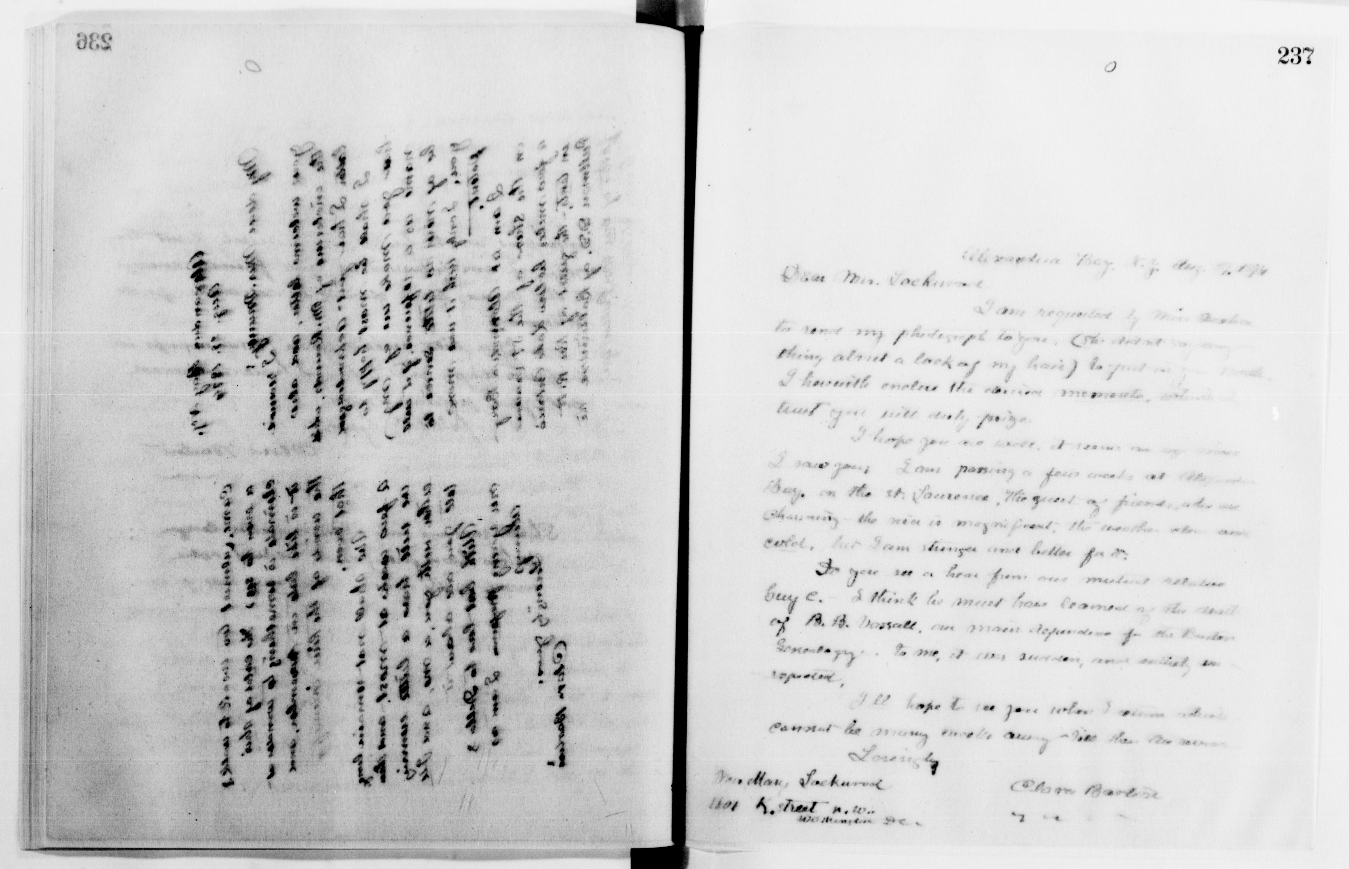 Scanned image of the current content page