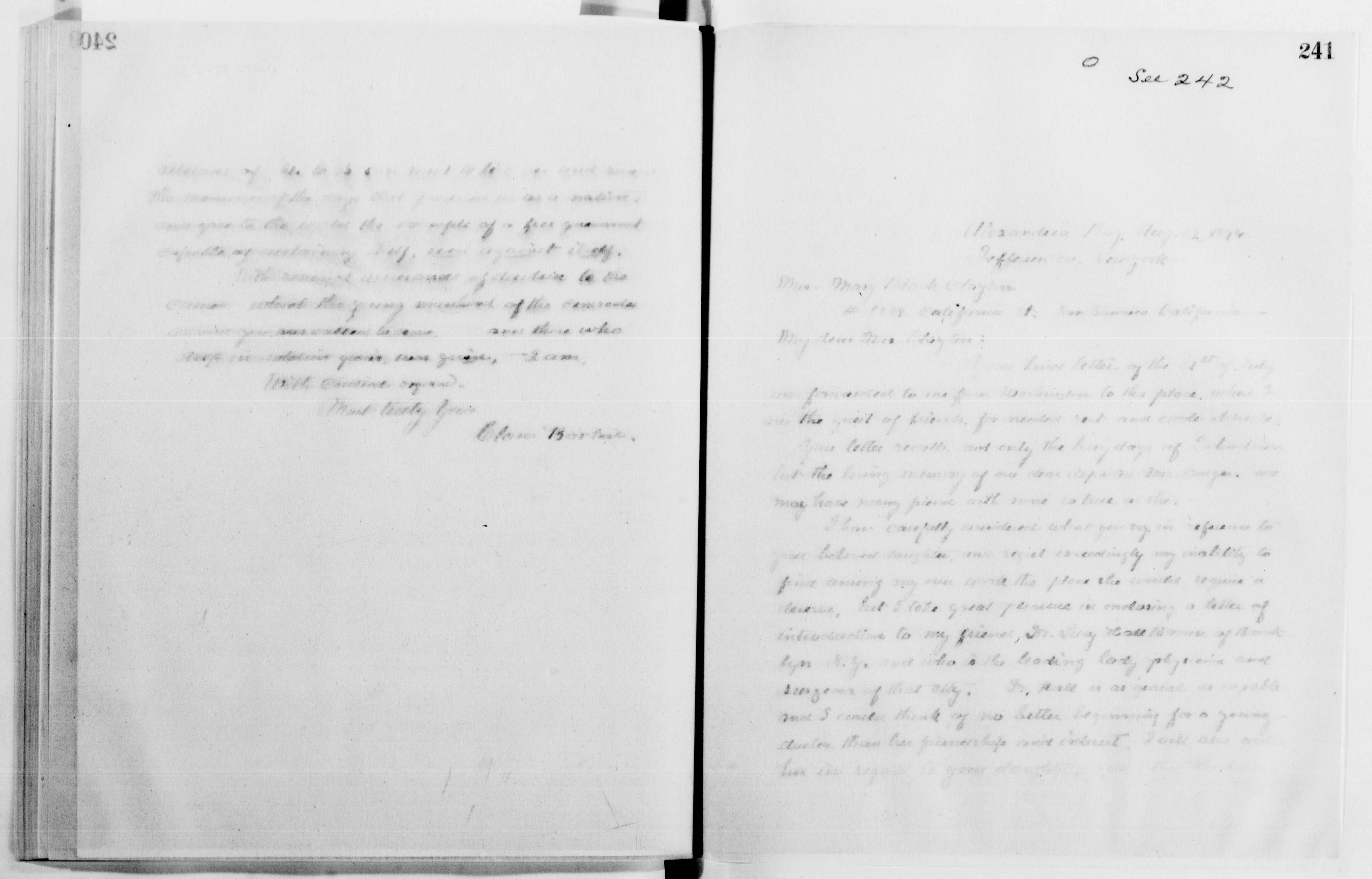 Scanned image of the current content page