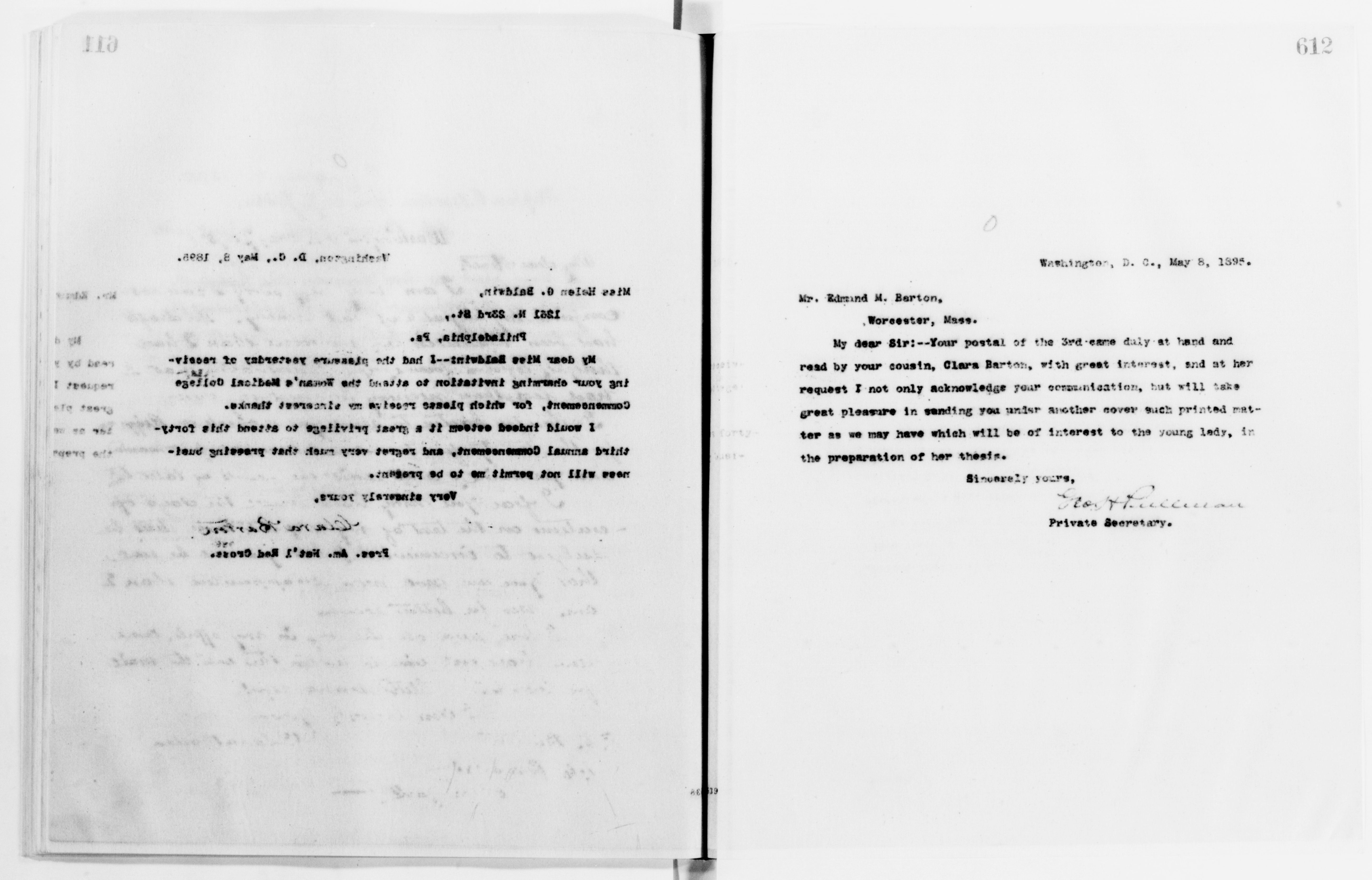 Scanned image of the current content page