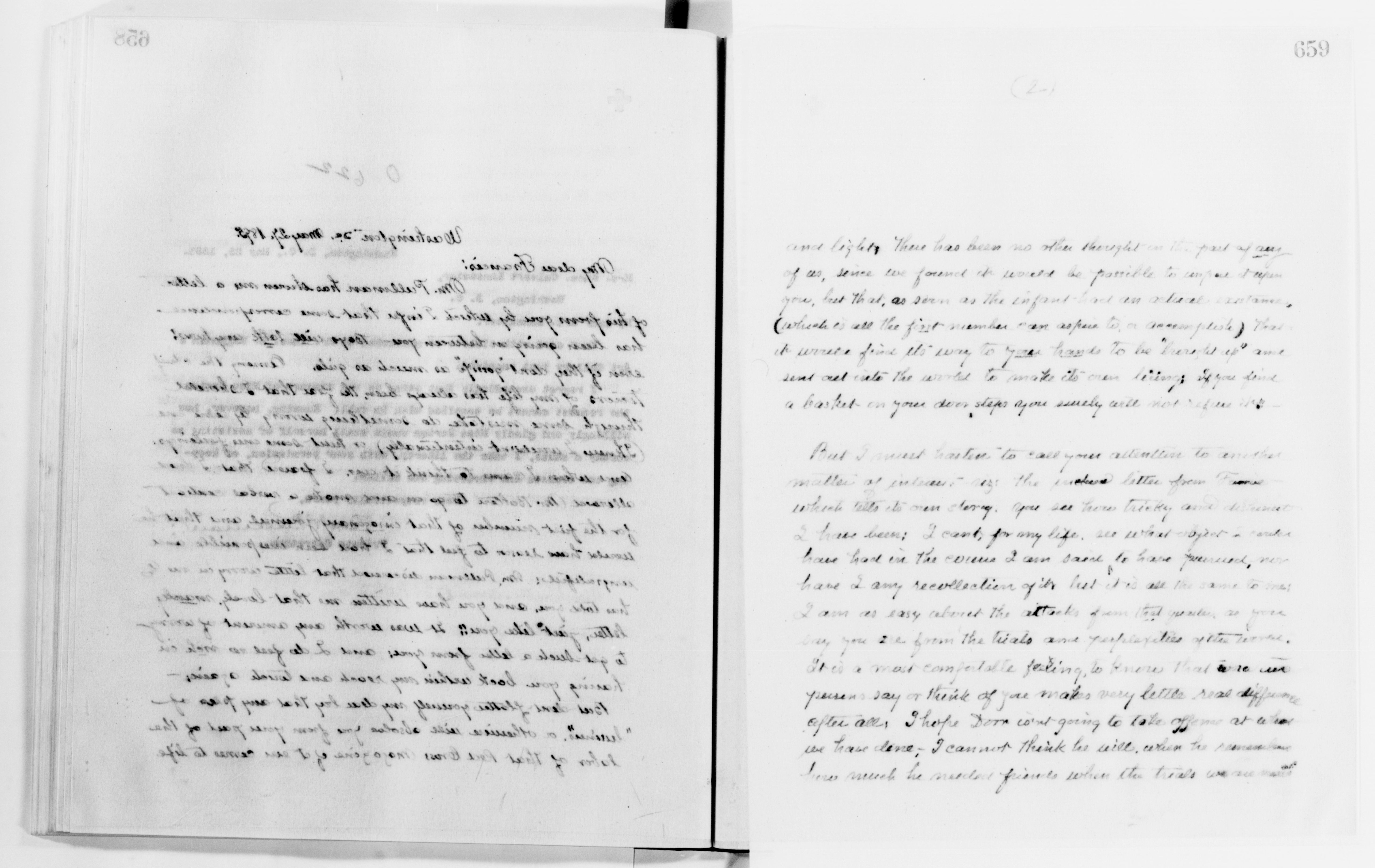 Scanned image of the current content page