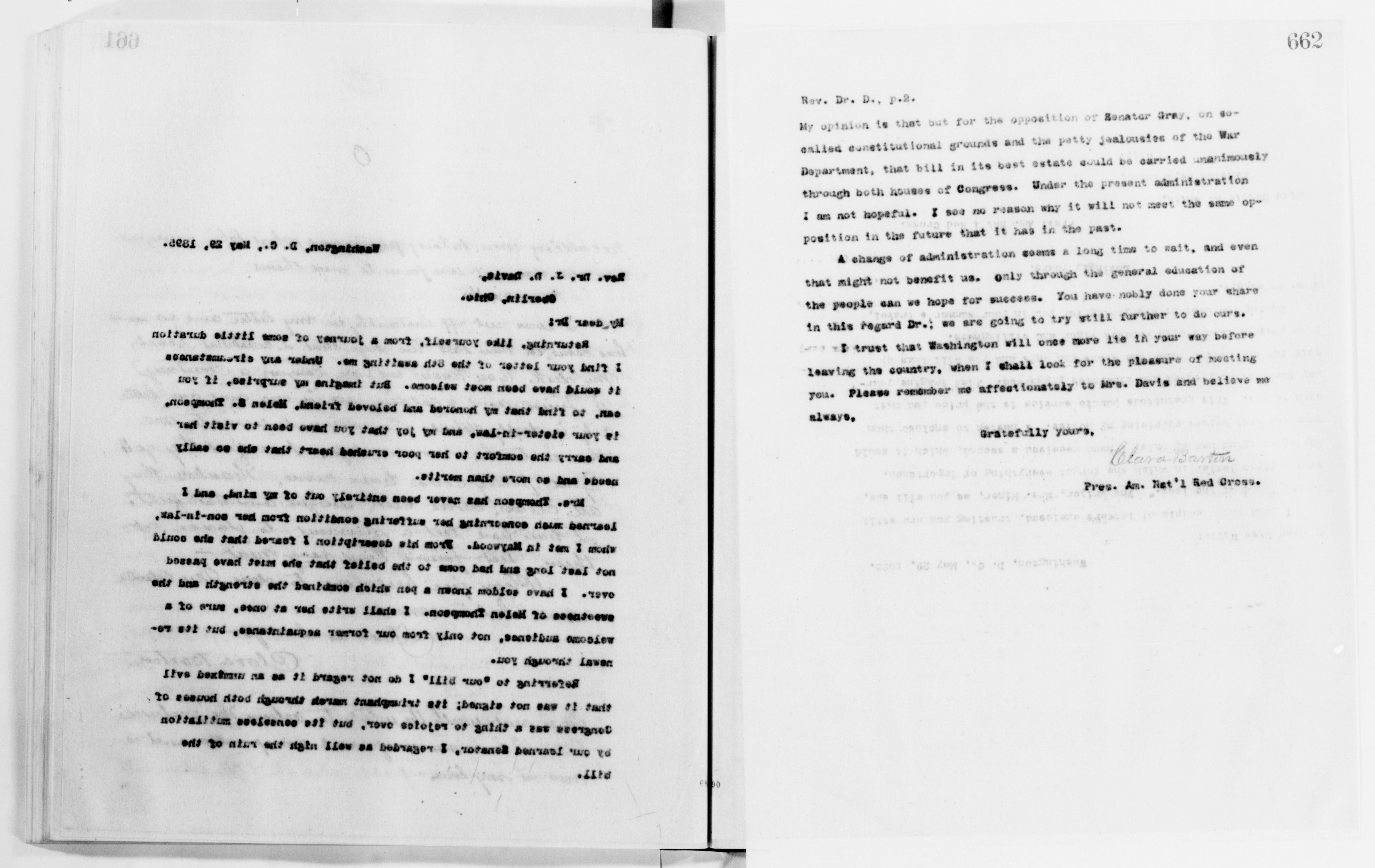 Scanned image of the current content page