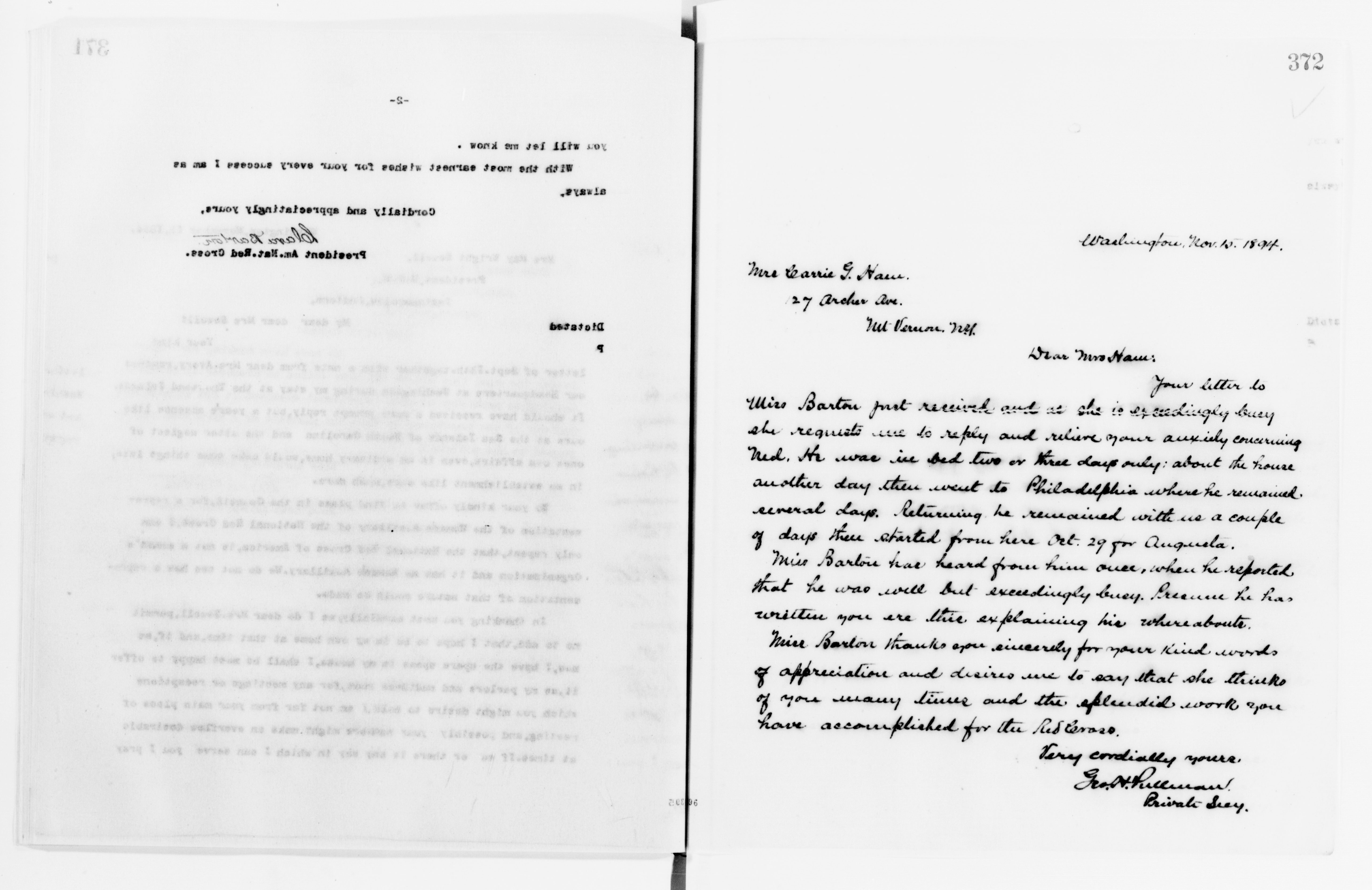 Scanned image of the current content page