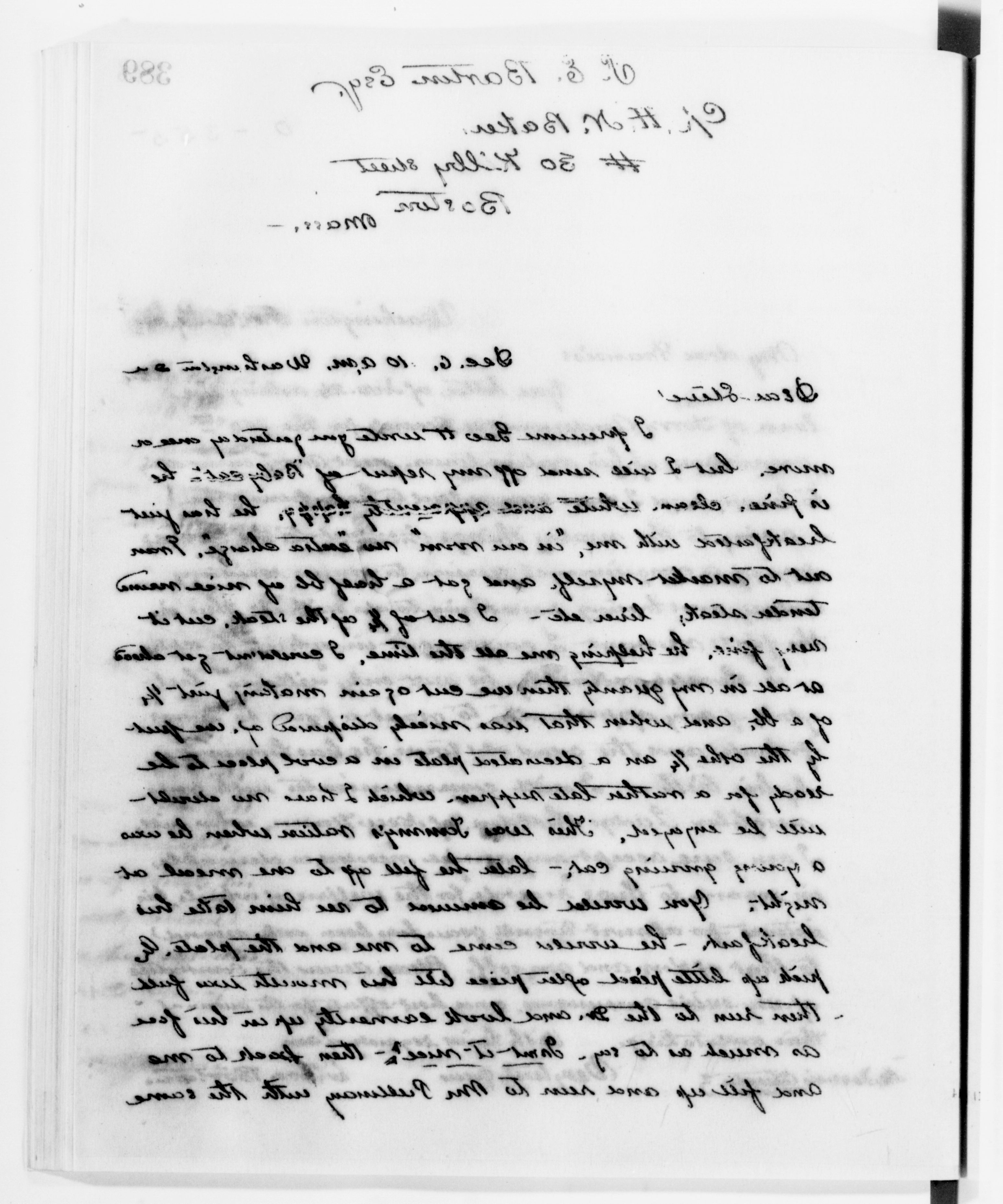 Scanned image of the current content page