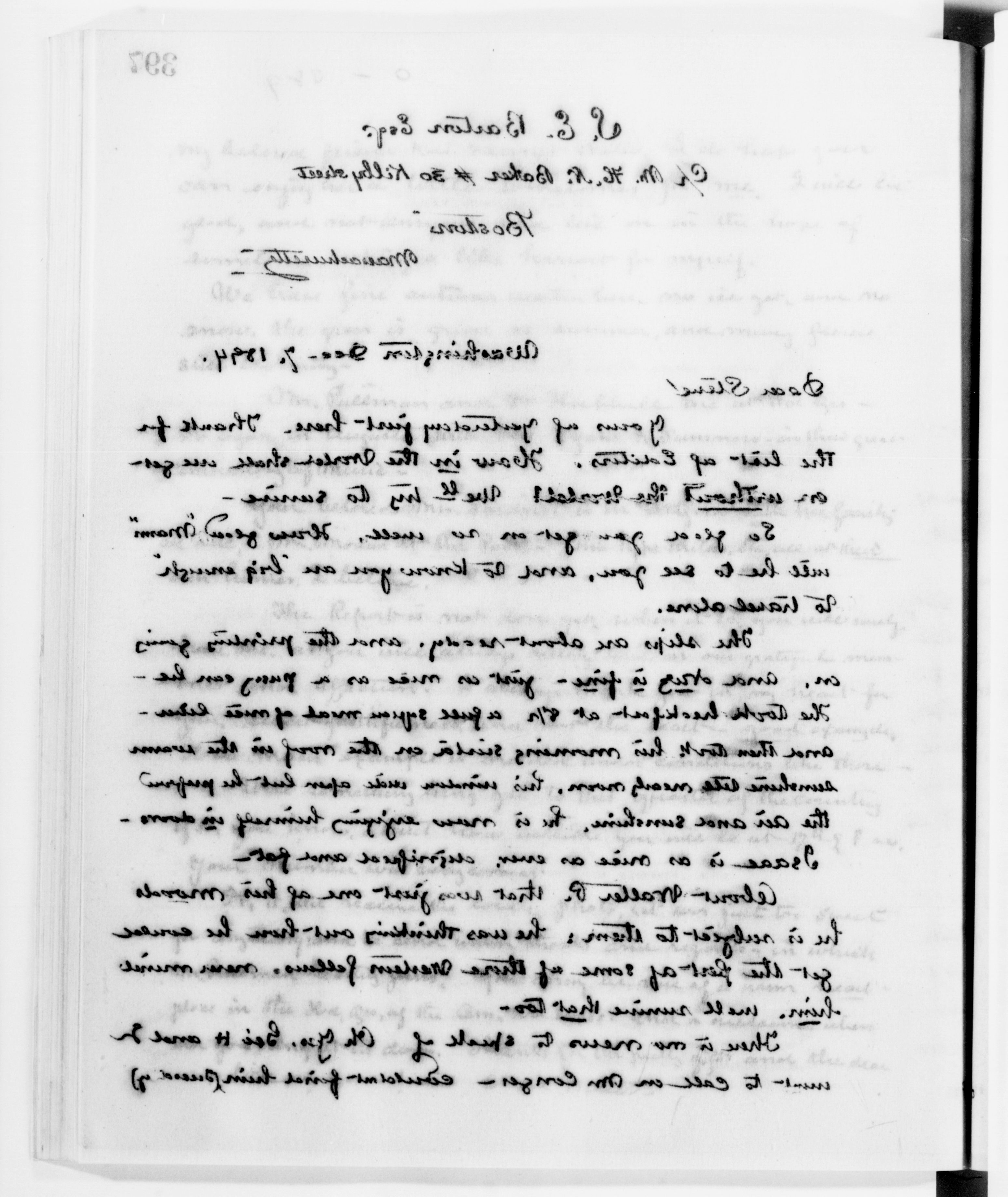 Scanned image of the current content page