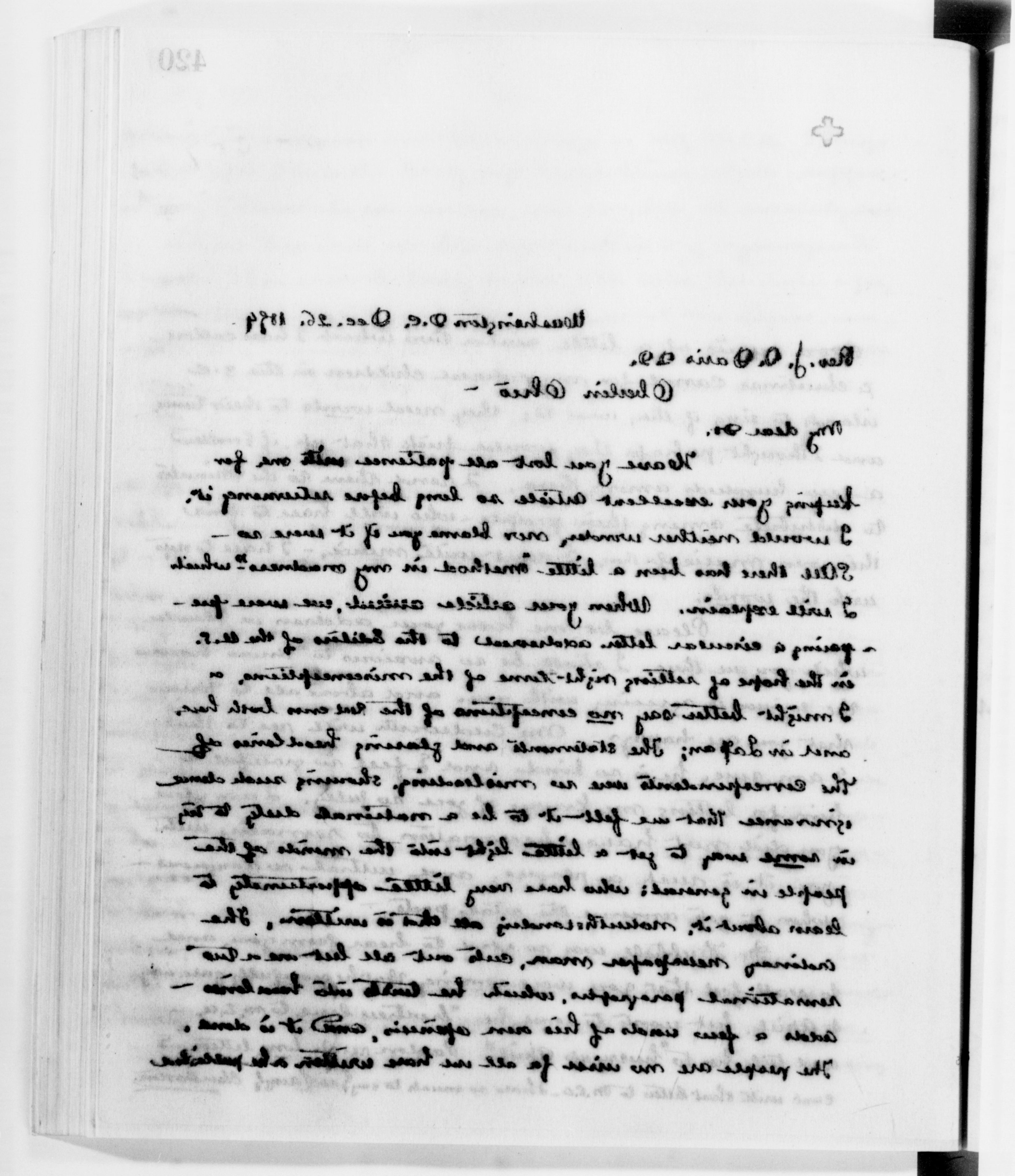 Scanned image of the current content page