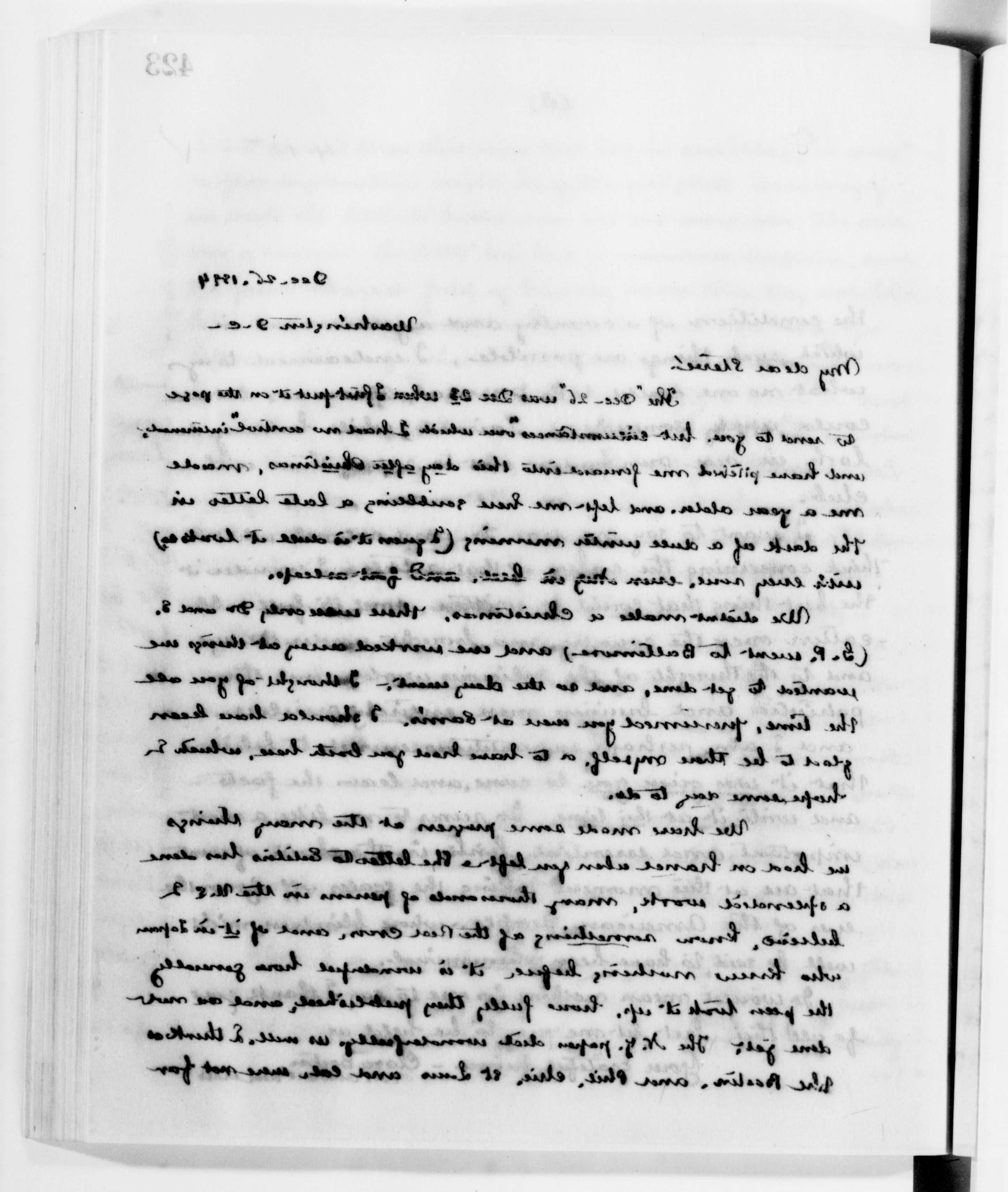 Scanned image of the current content page