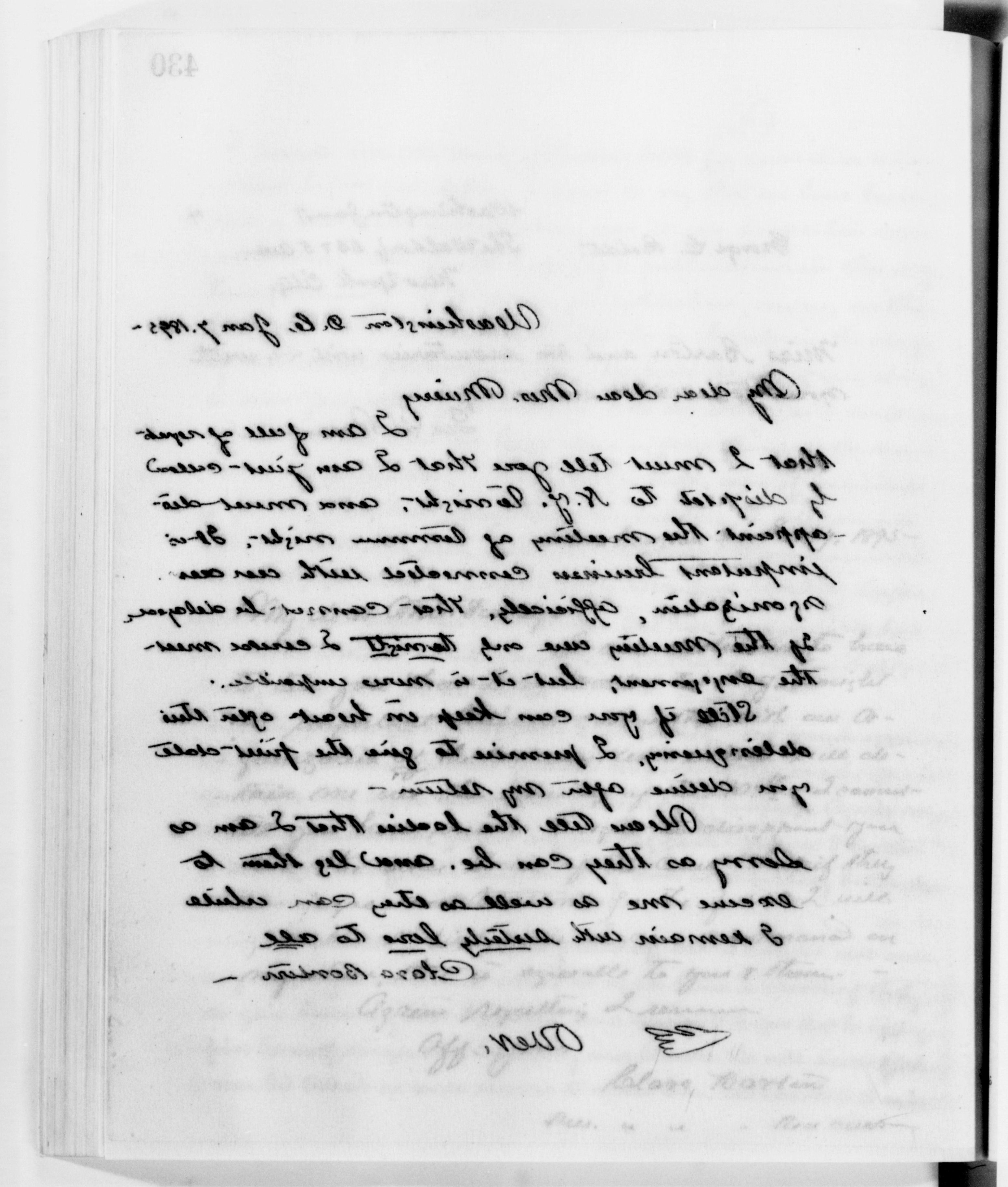 Scanned image of the current content page