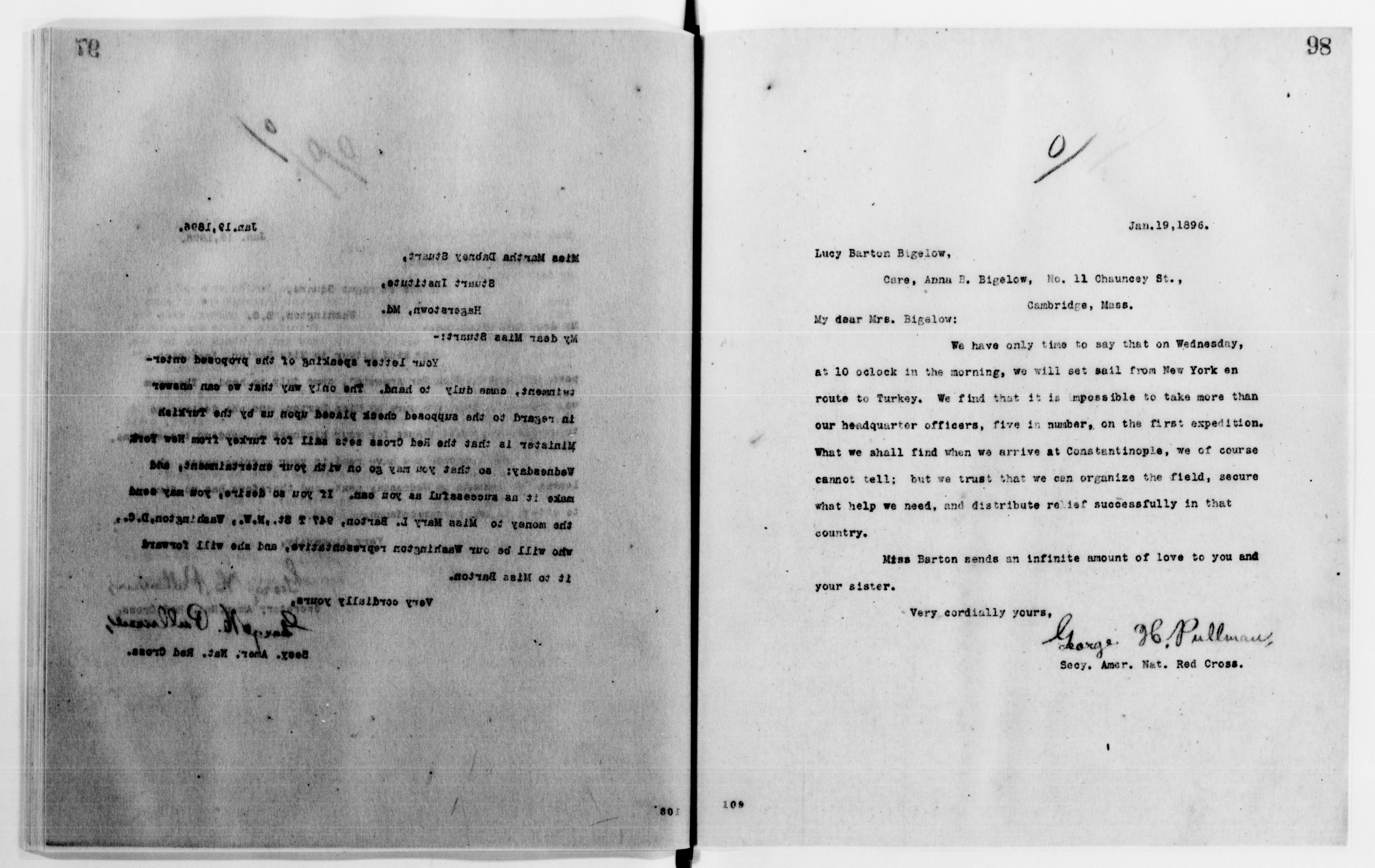 Scanned image of the current content page