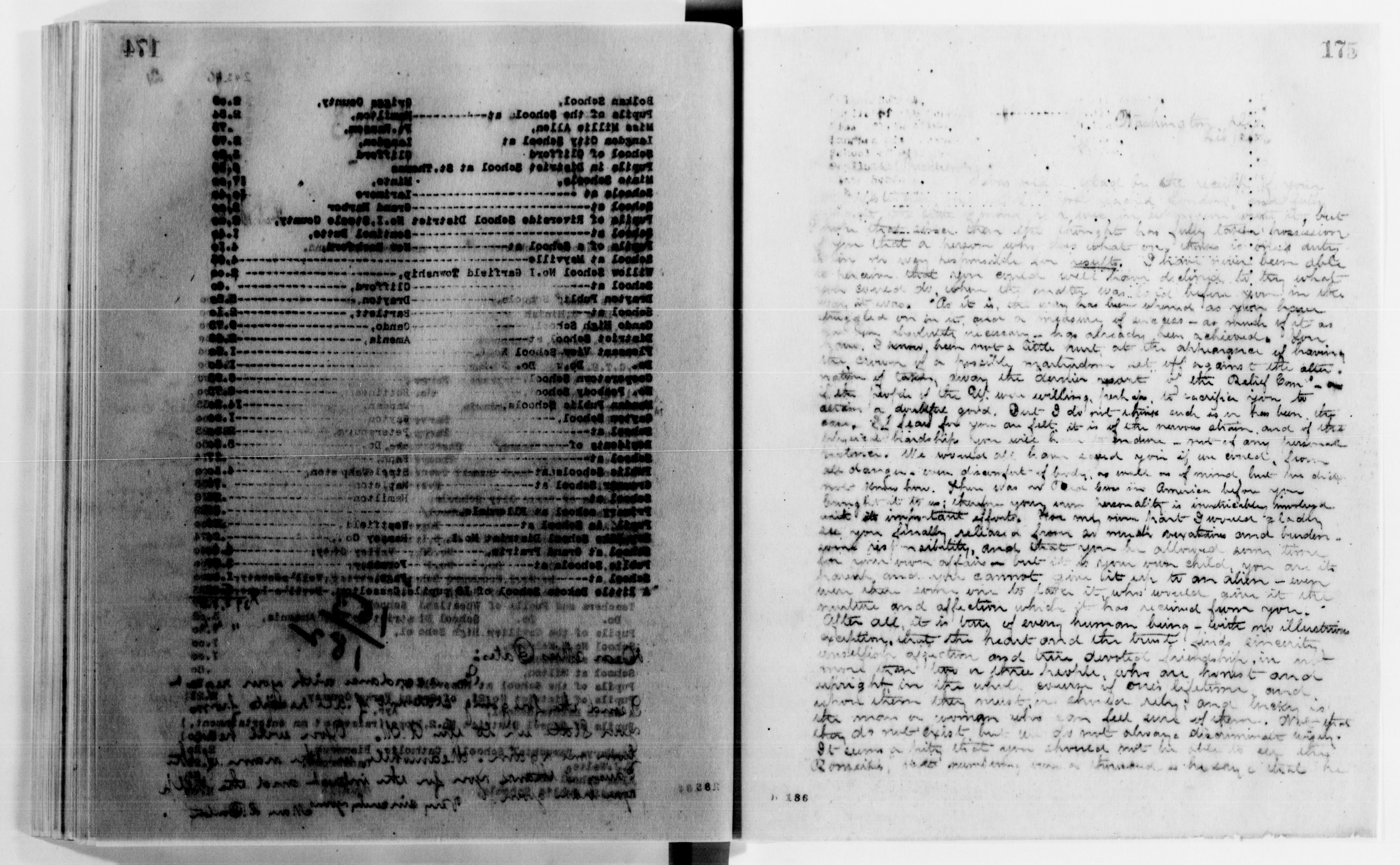 Scanned image of the current content page