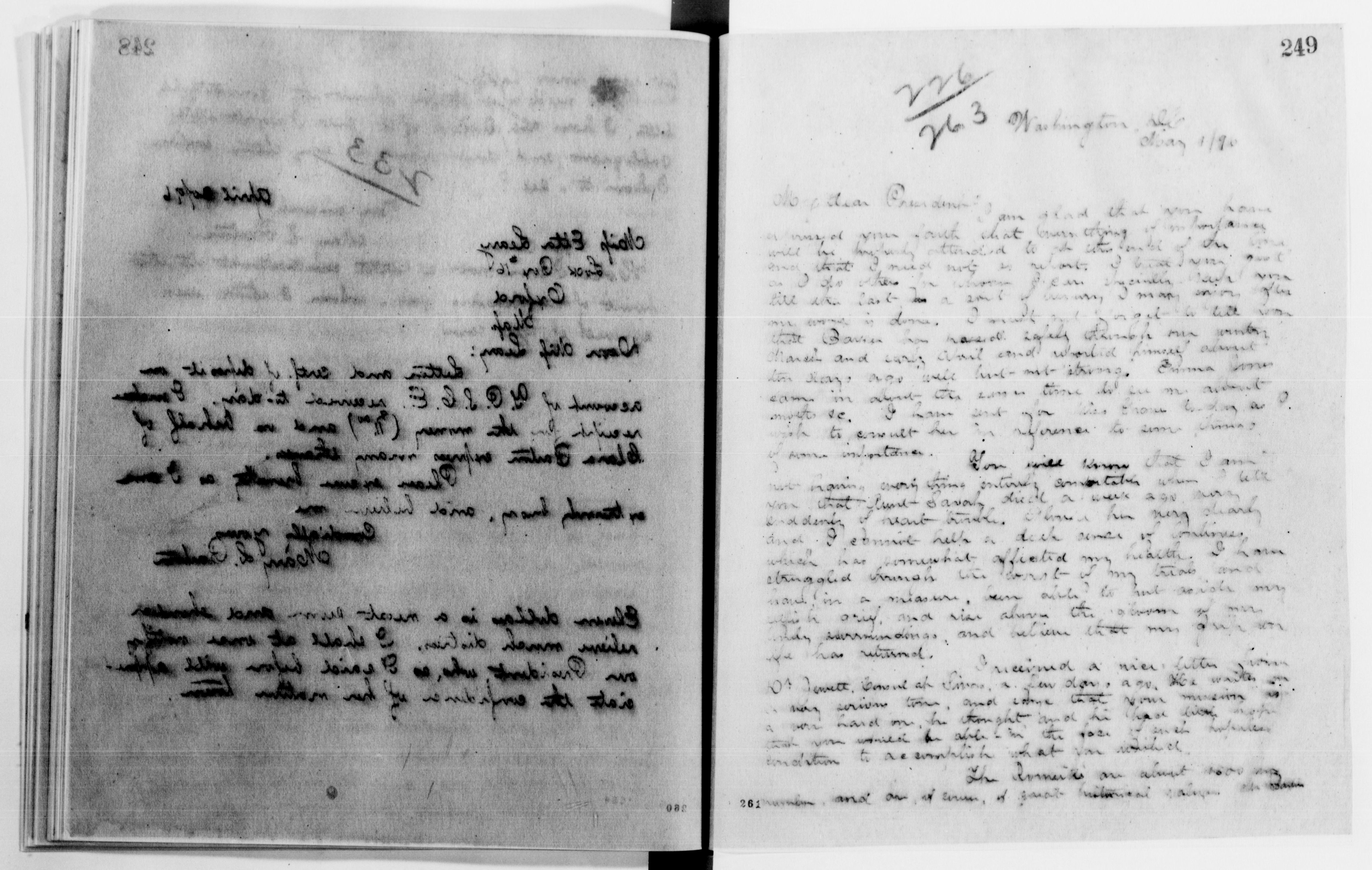 Scanned image of the current content page