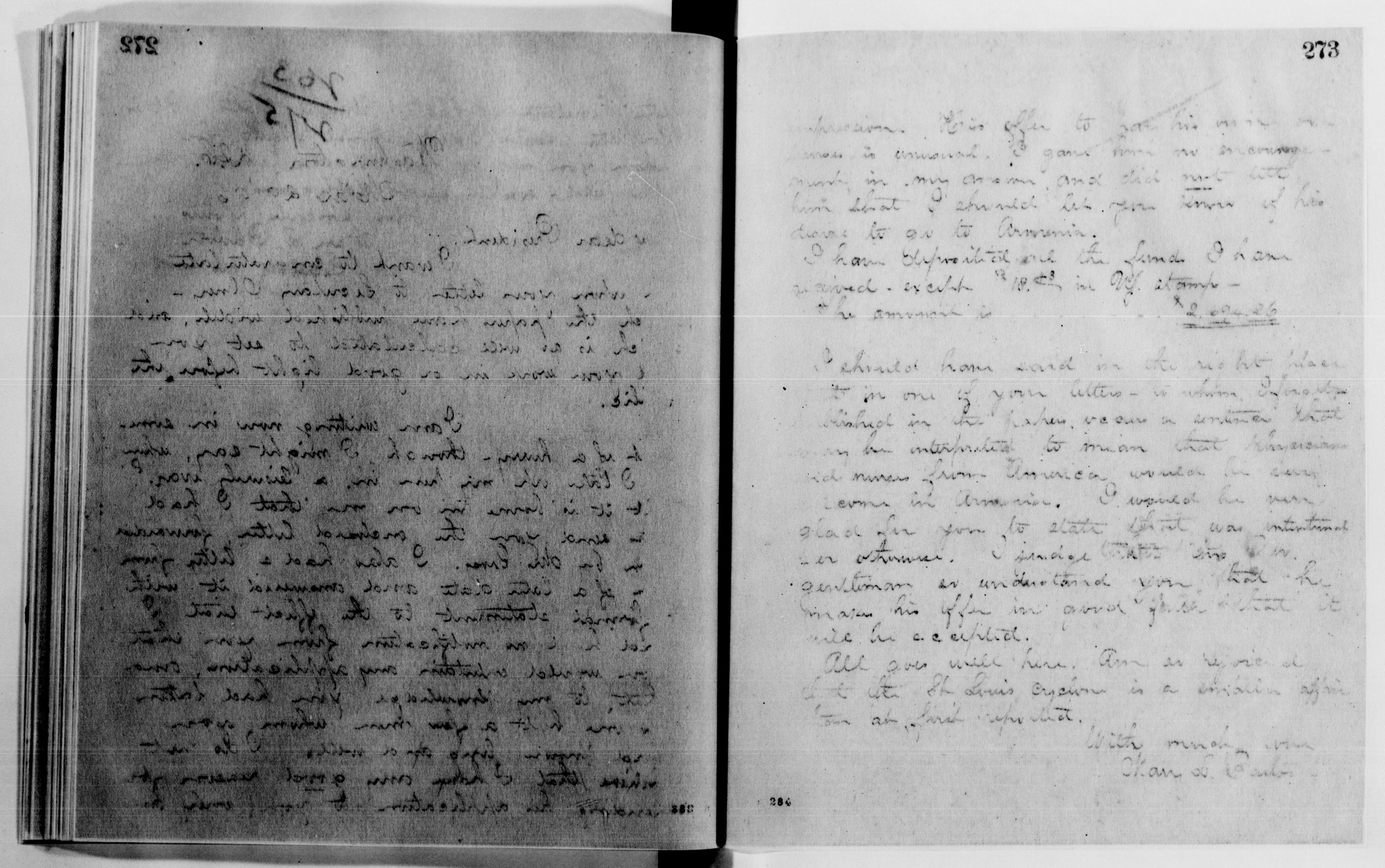 Scanned image of the current content page