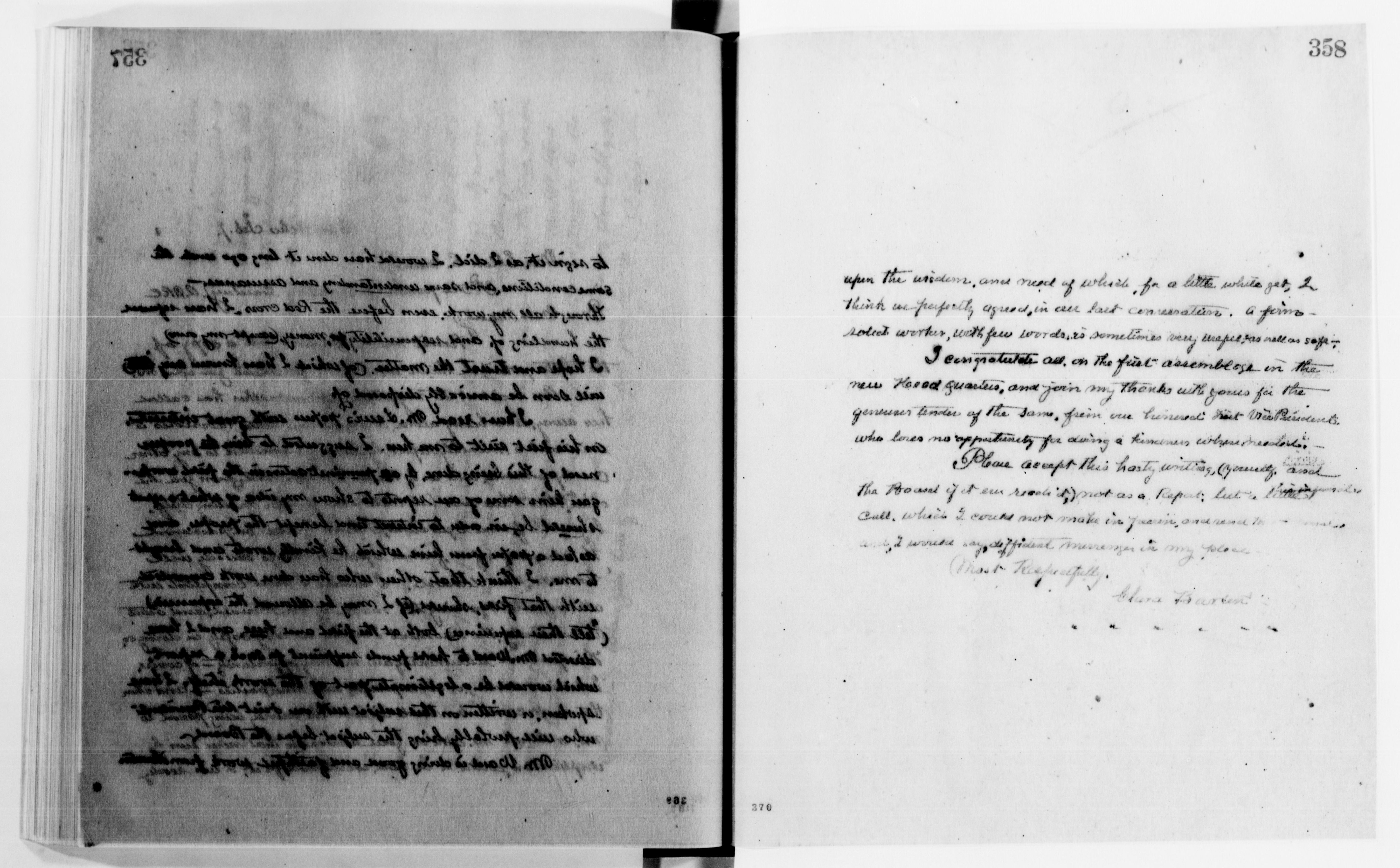 Scanned image of the current content page