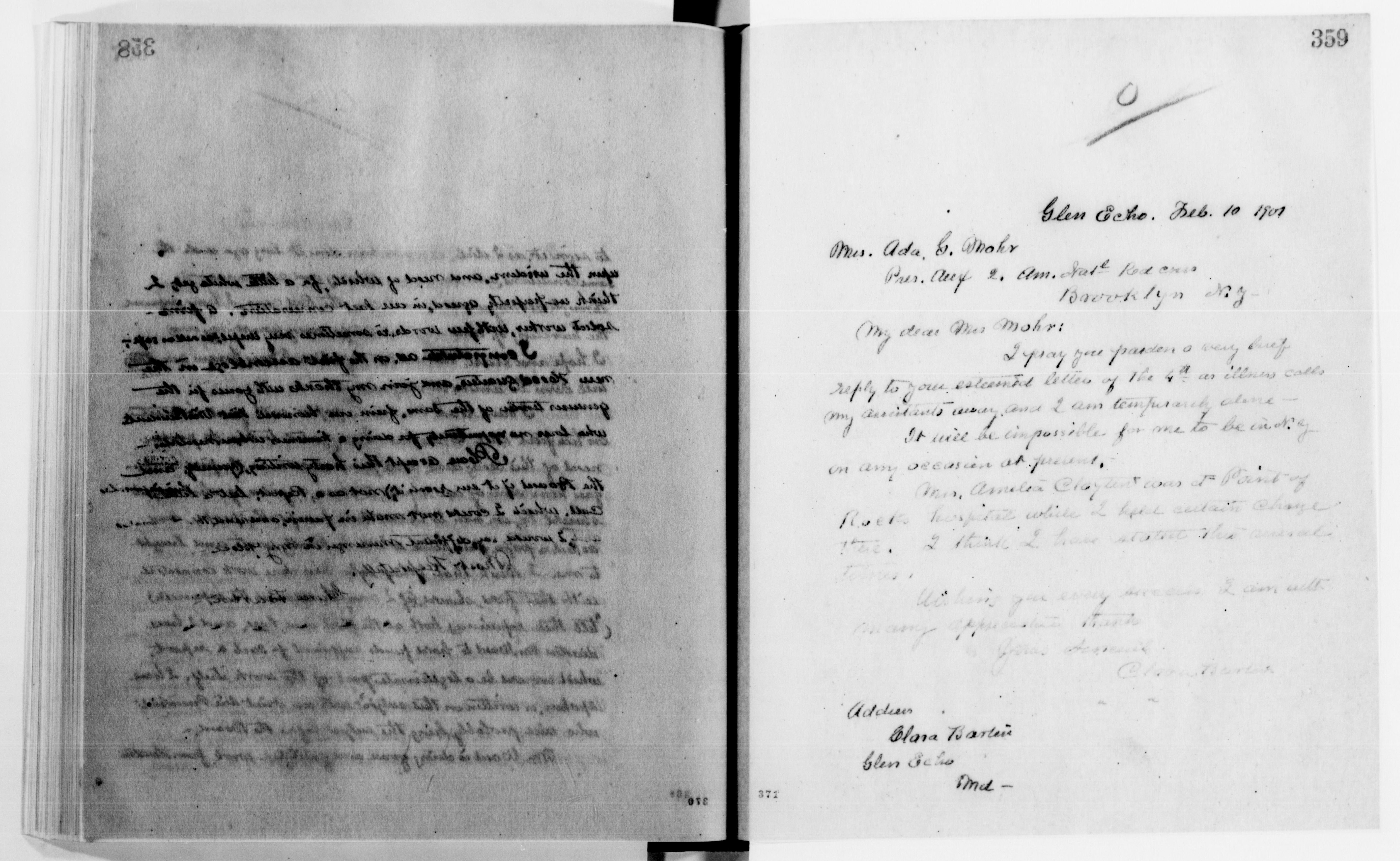 Scanned image of the current content page