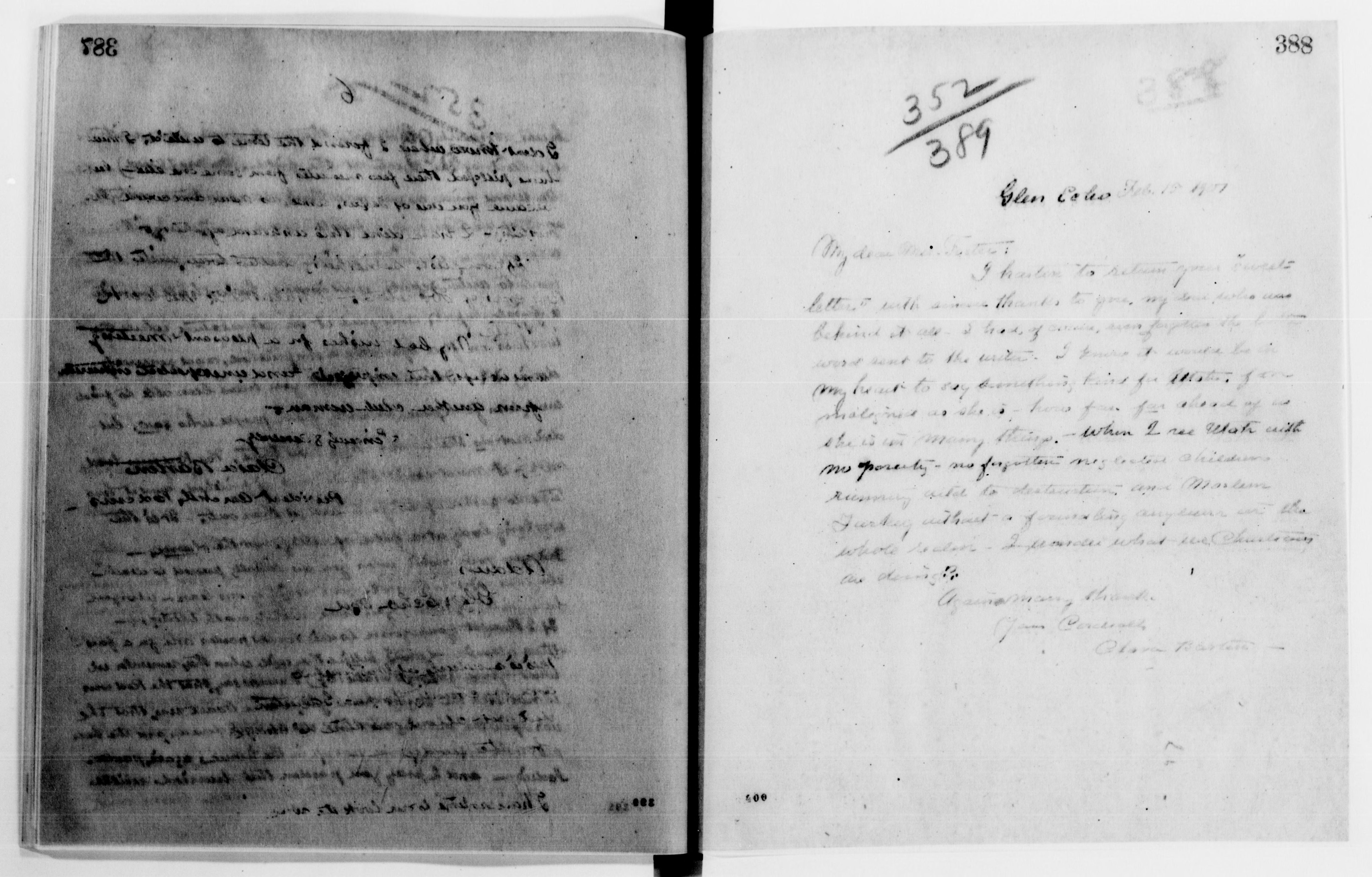 Scanned image of the current content page