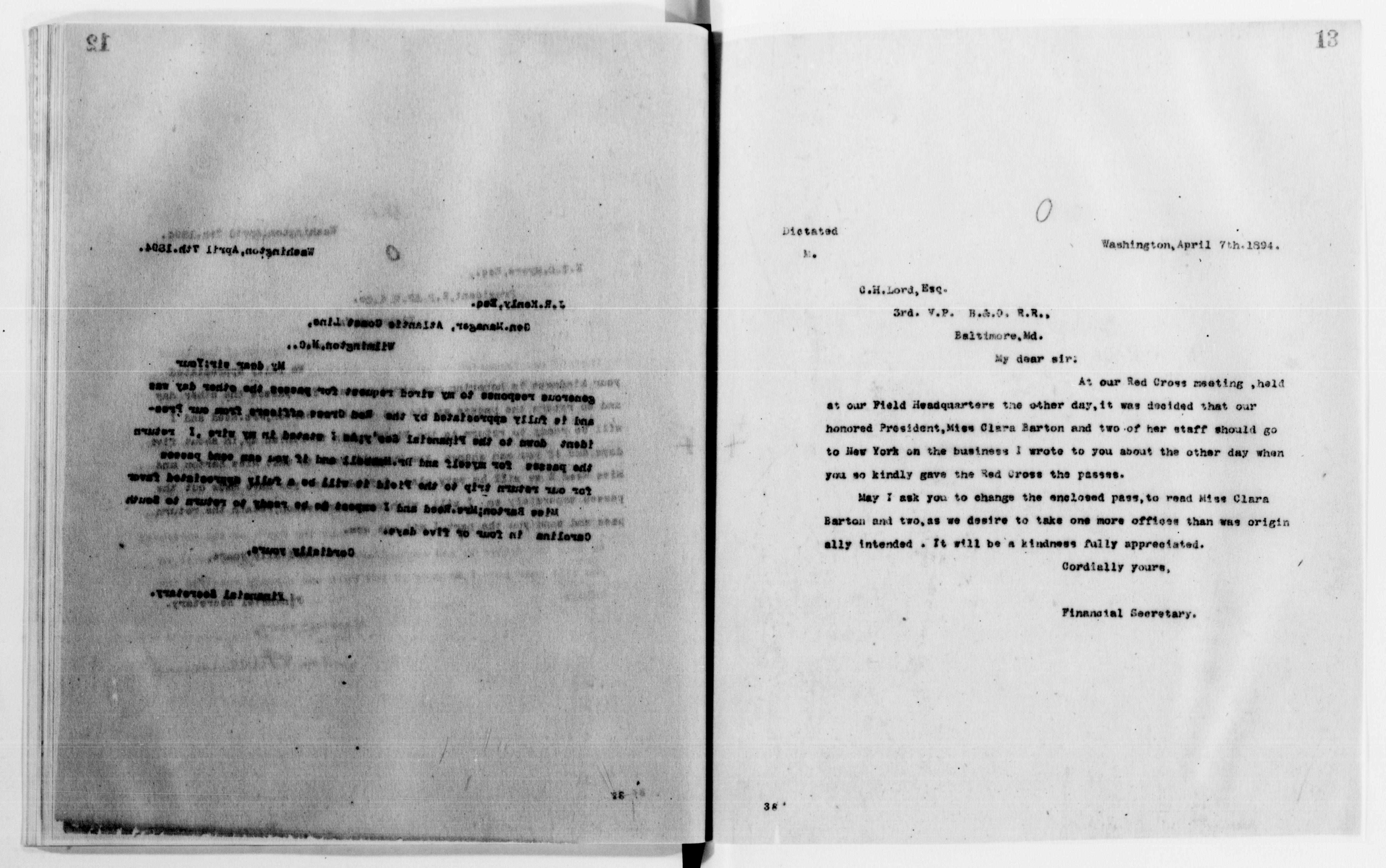 Scanned image of the current content page