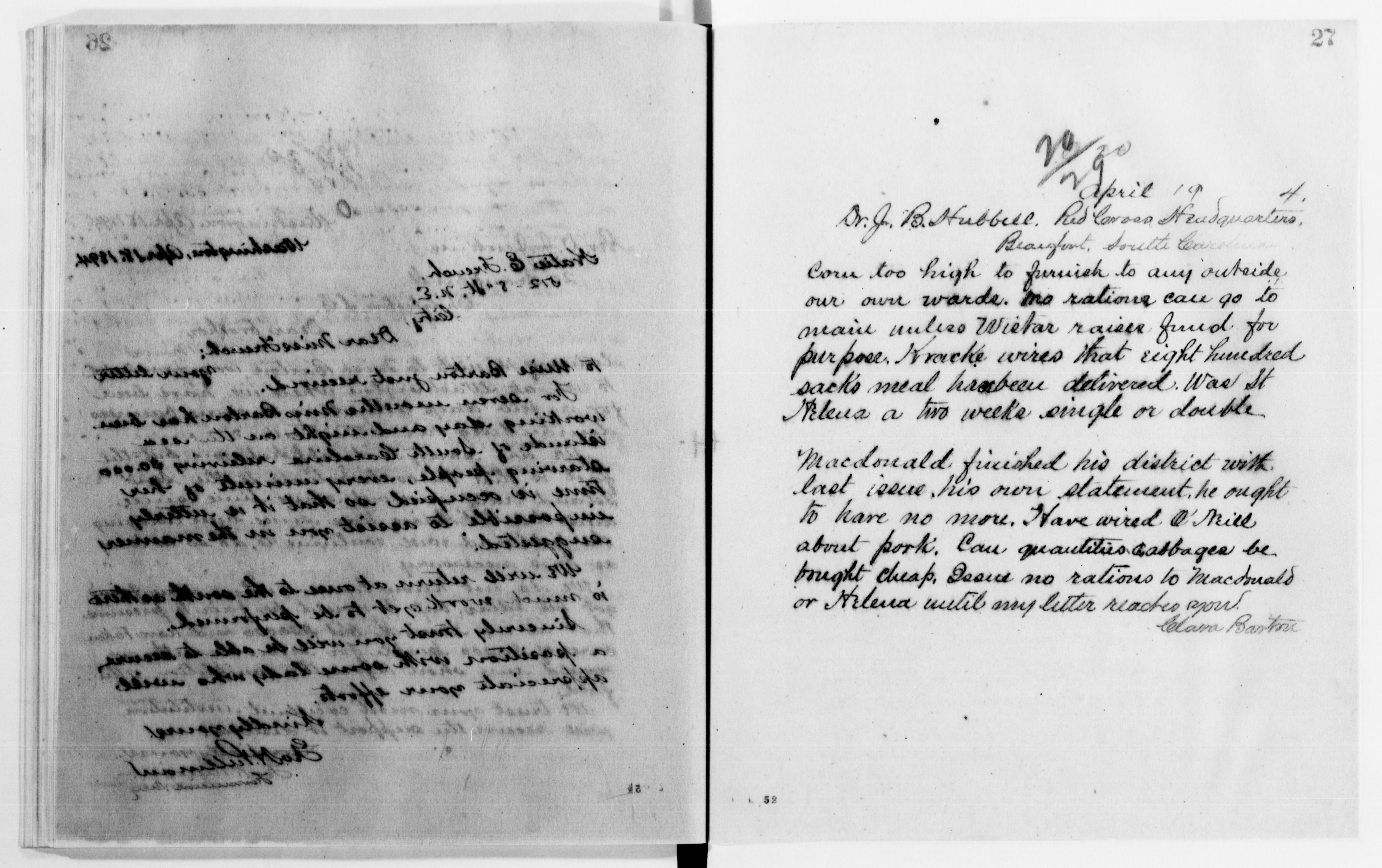 Scanned image of the current content page