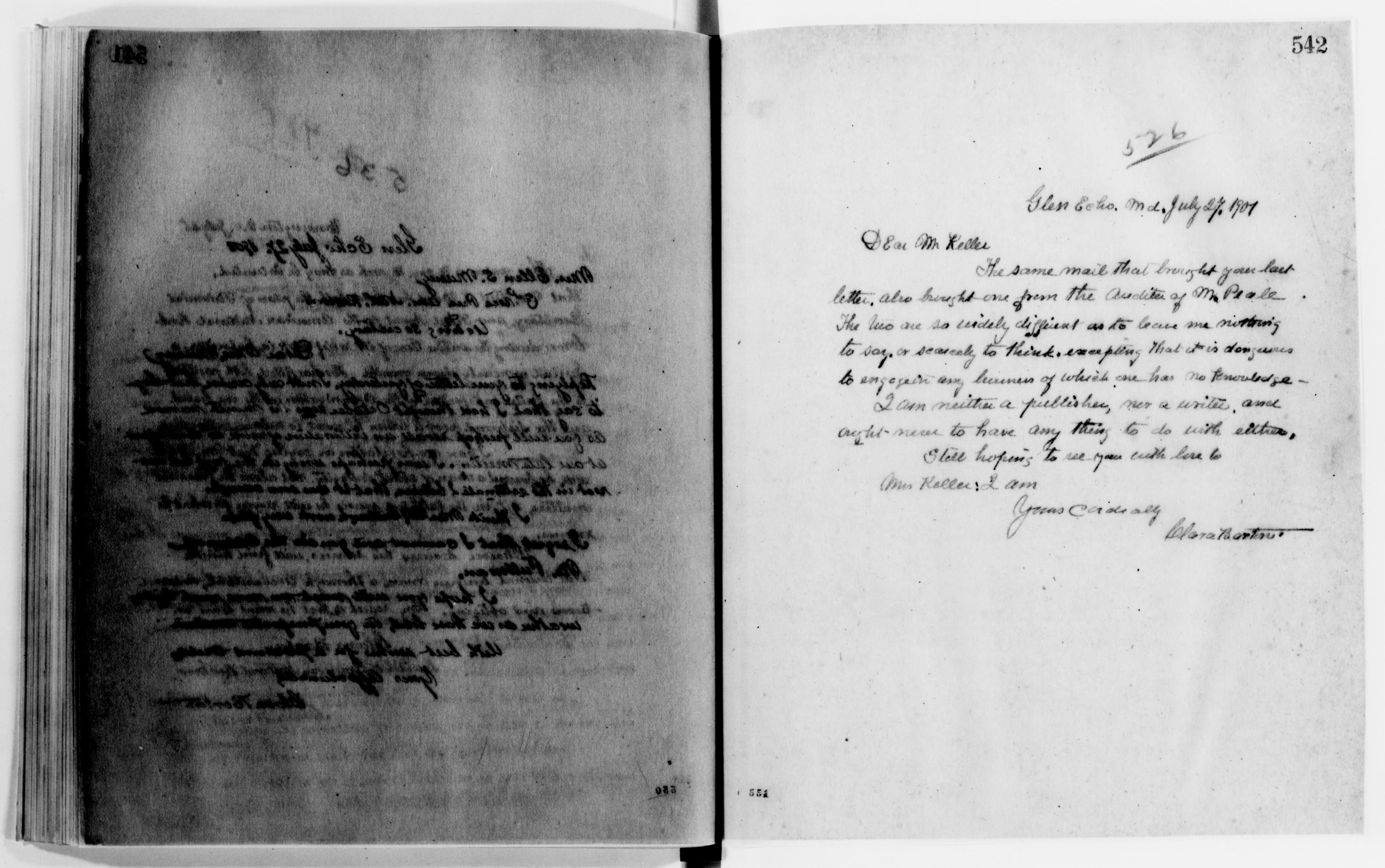 Scanned image of the current content page