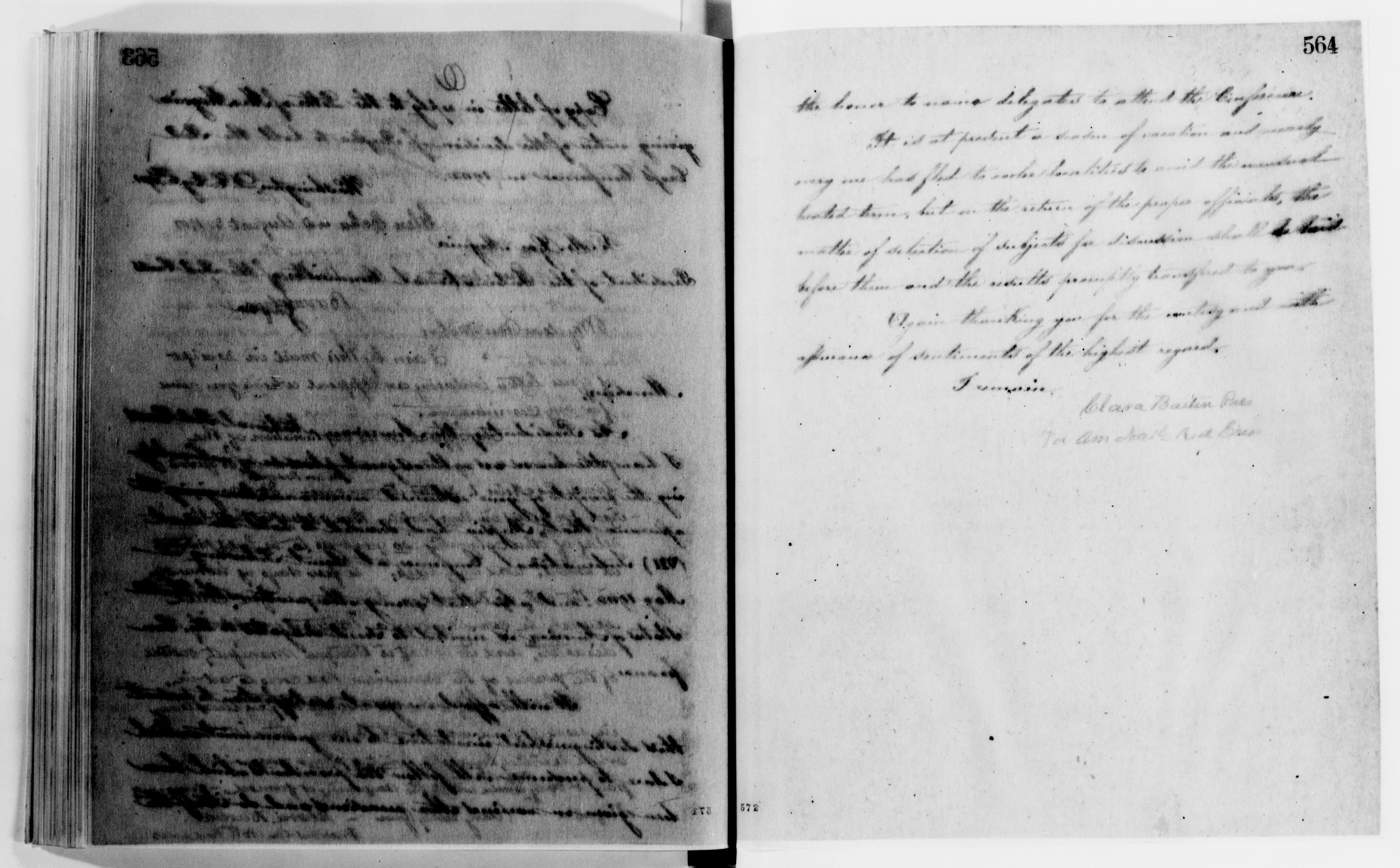 Scanned image of the current content page