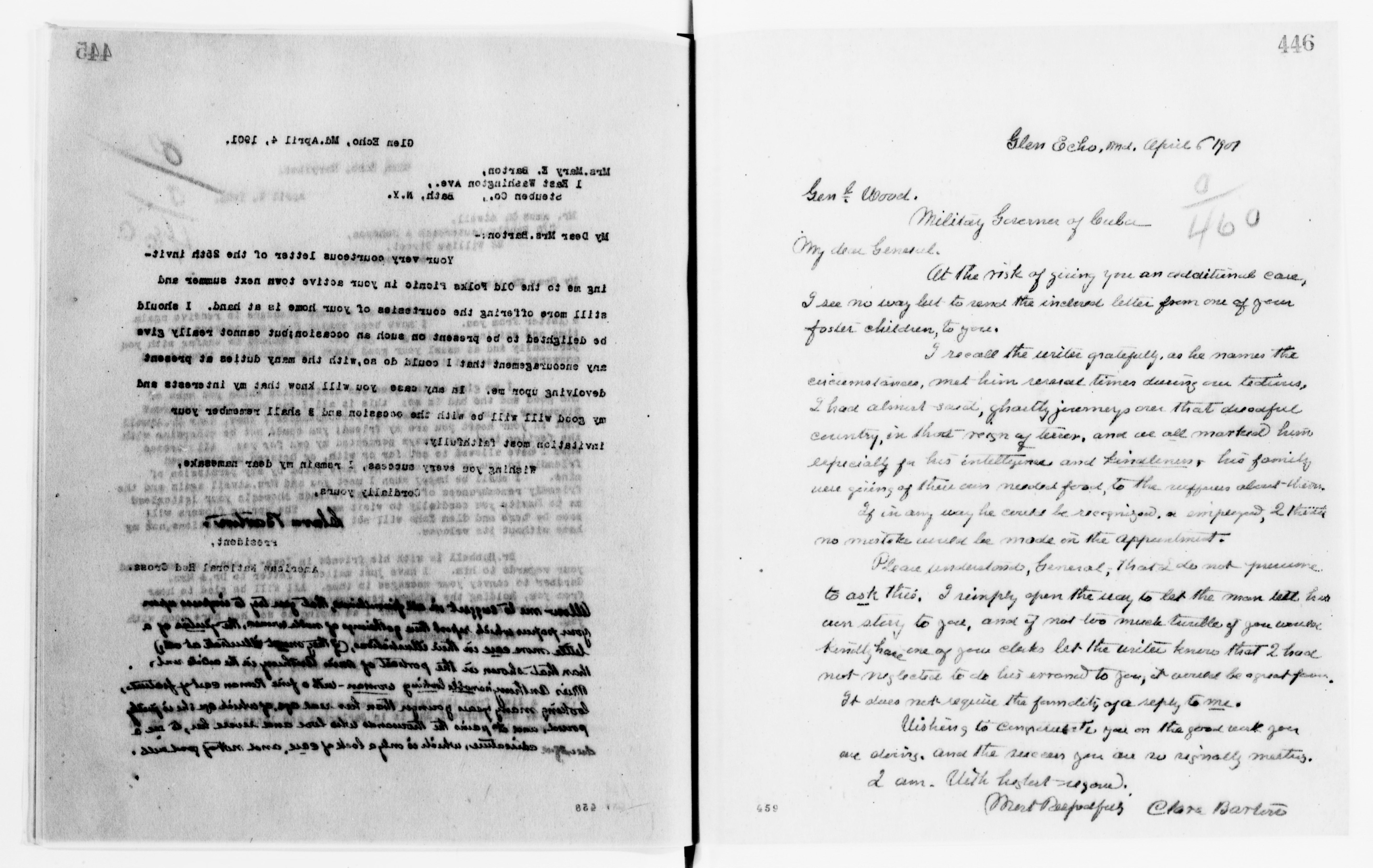 Scanned image of the current content page