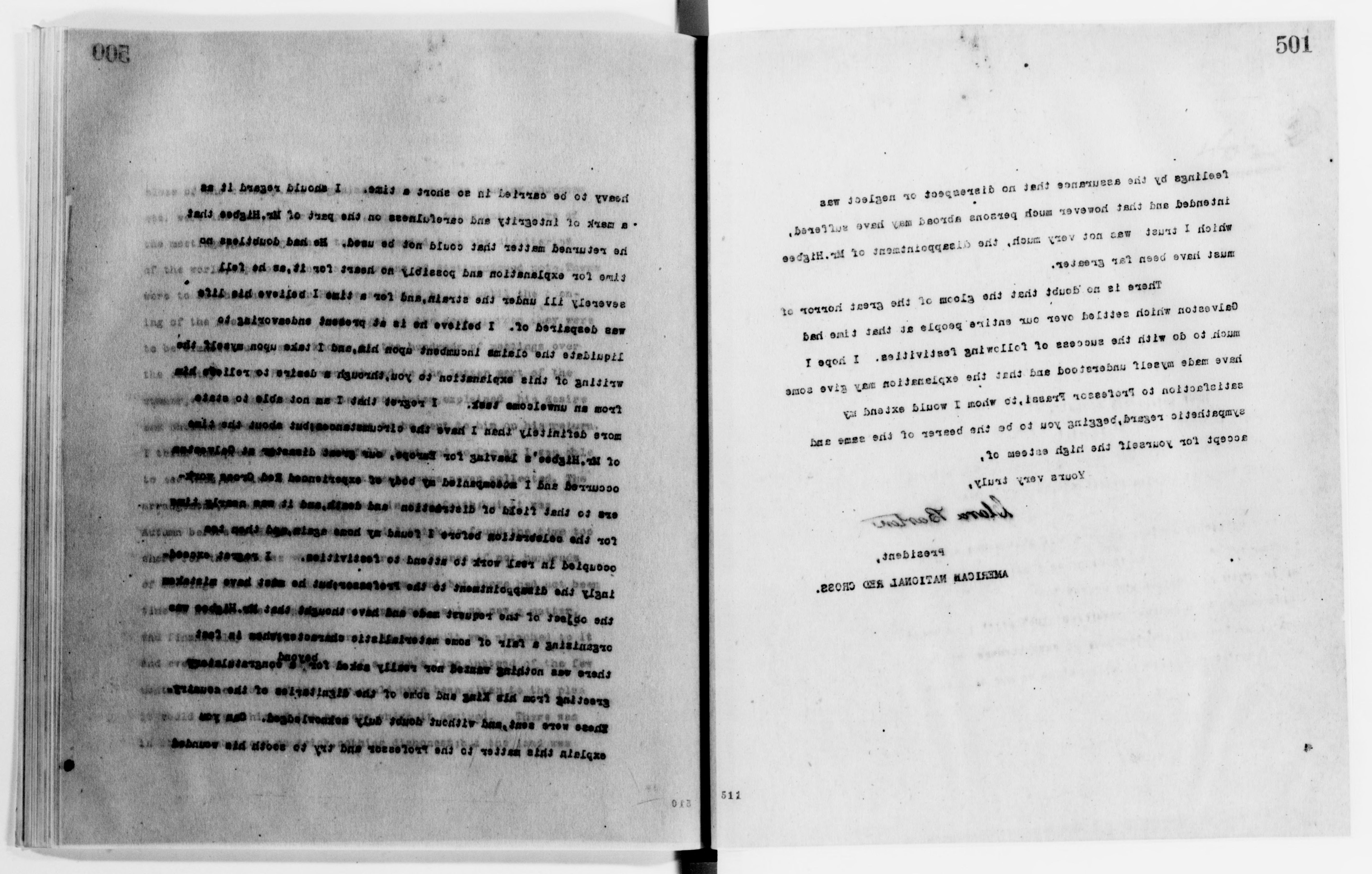 Scanned image of the current content page