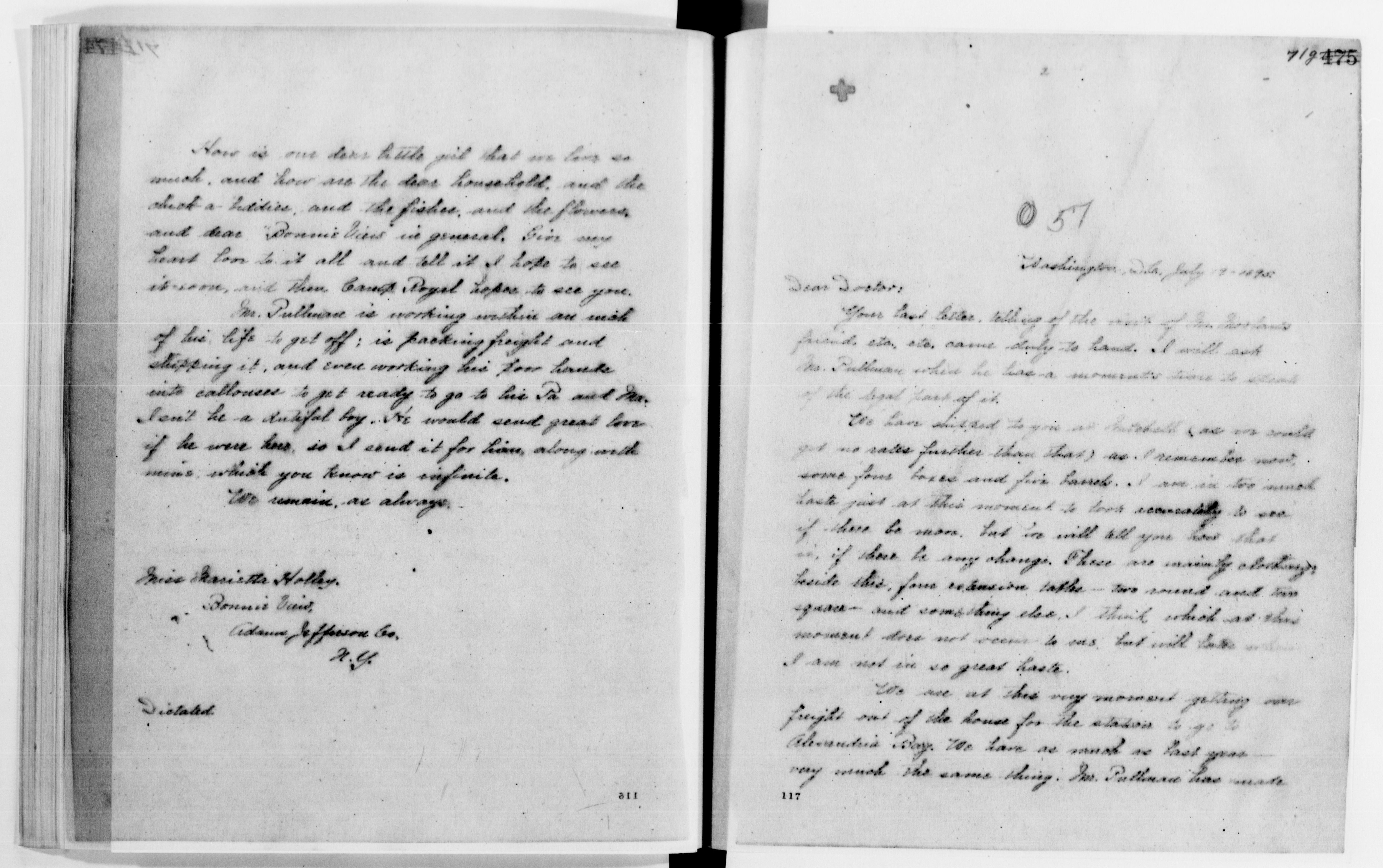 Scanned image of the current content page