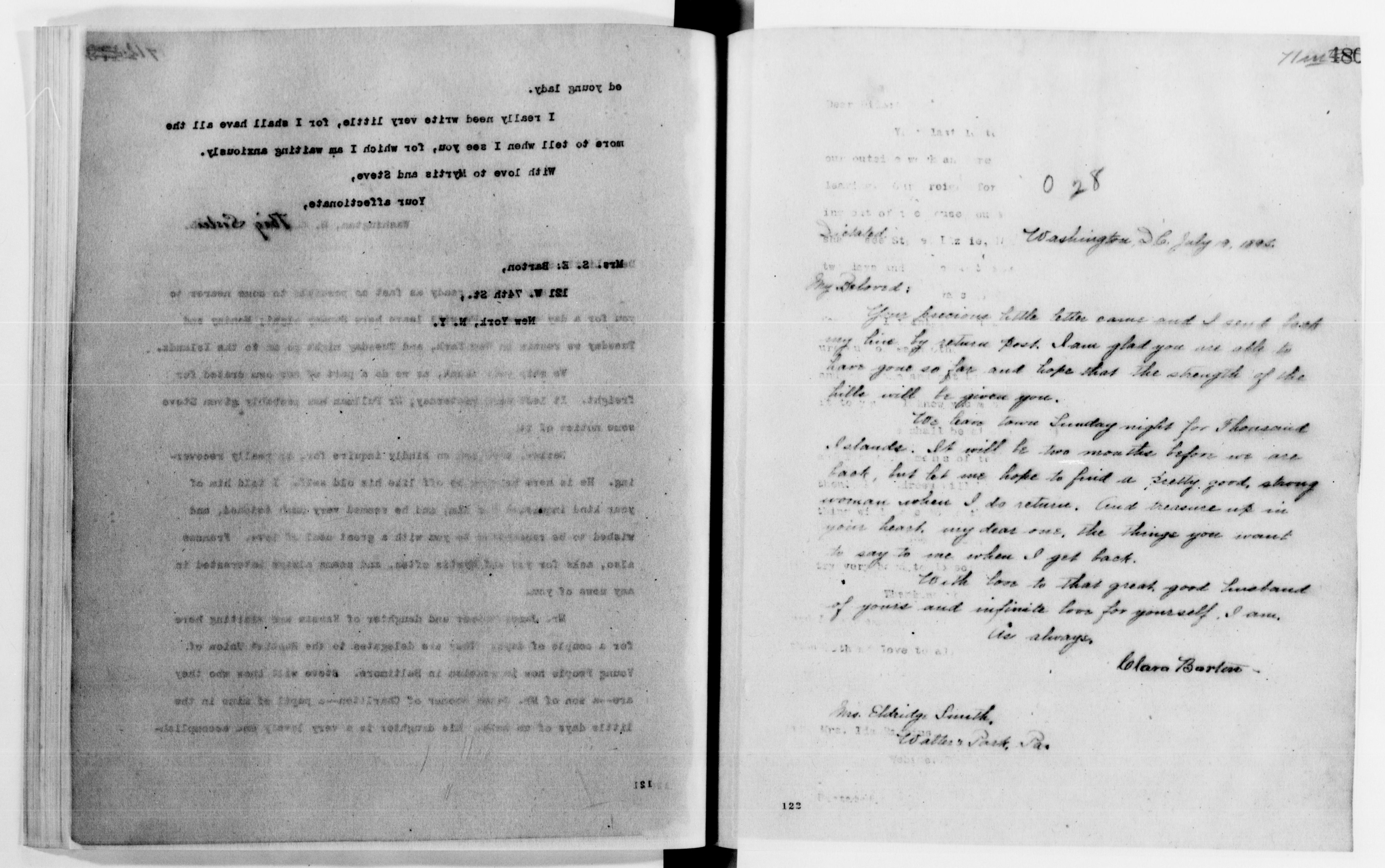 Scanned image of the current content page