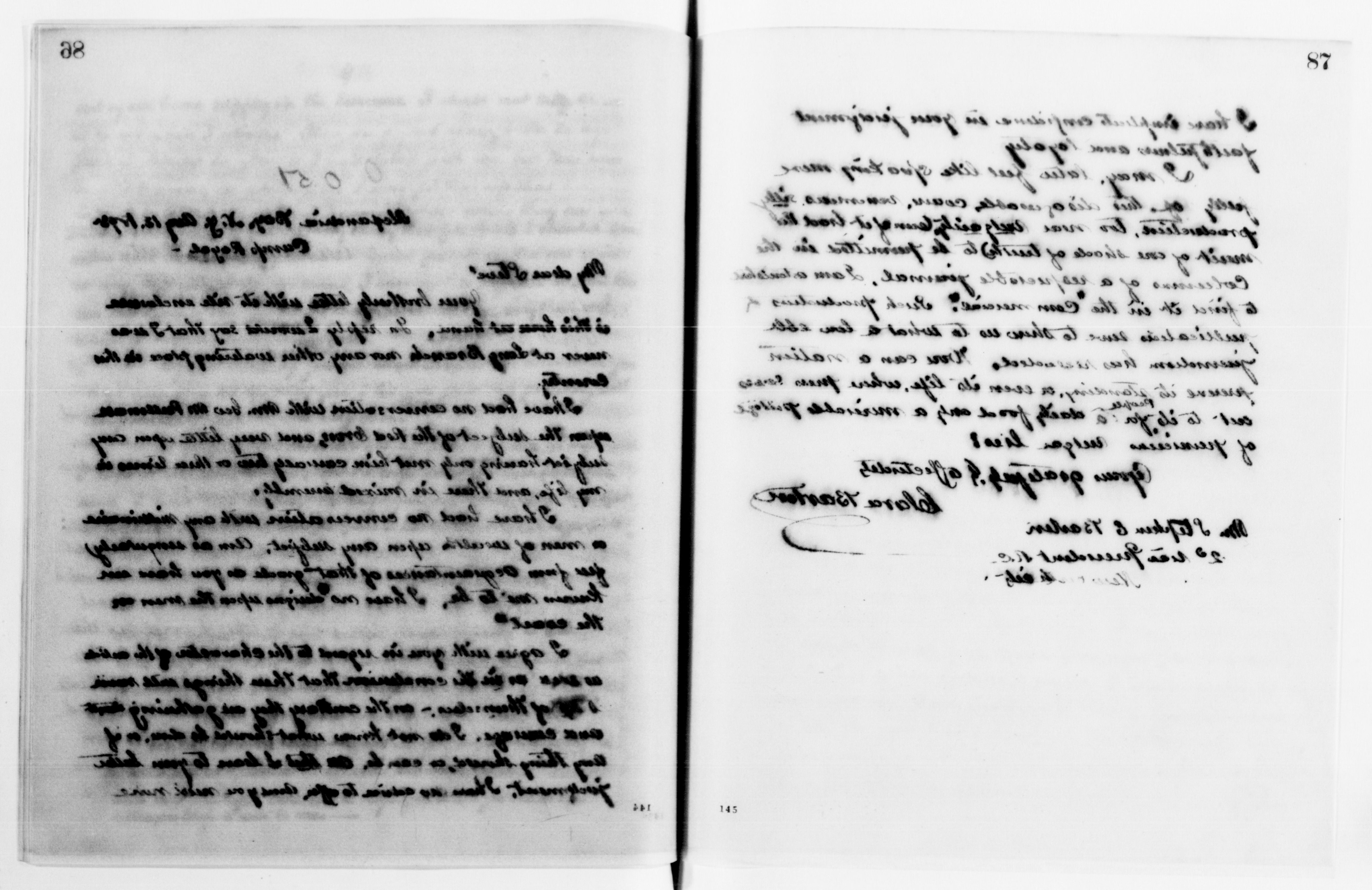 Scanned image of the current content page
