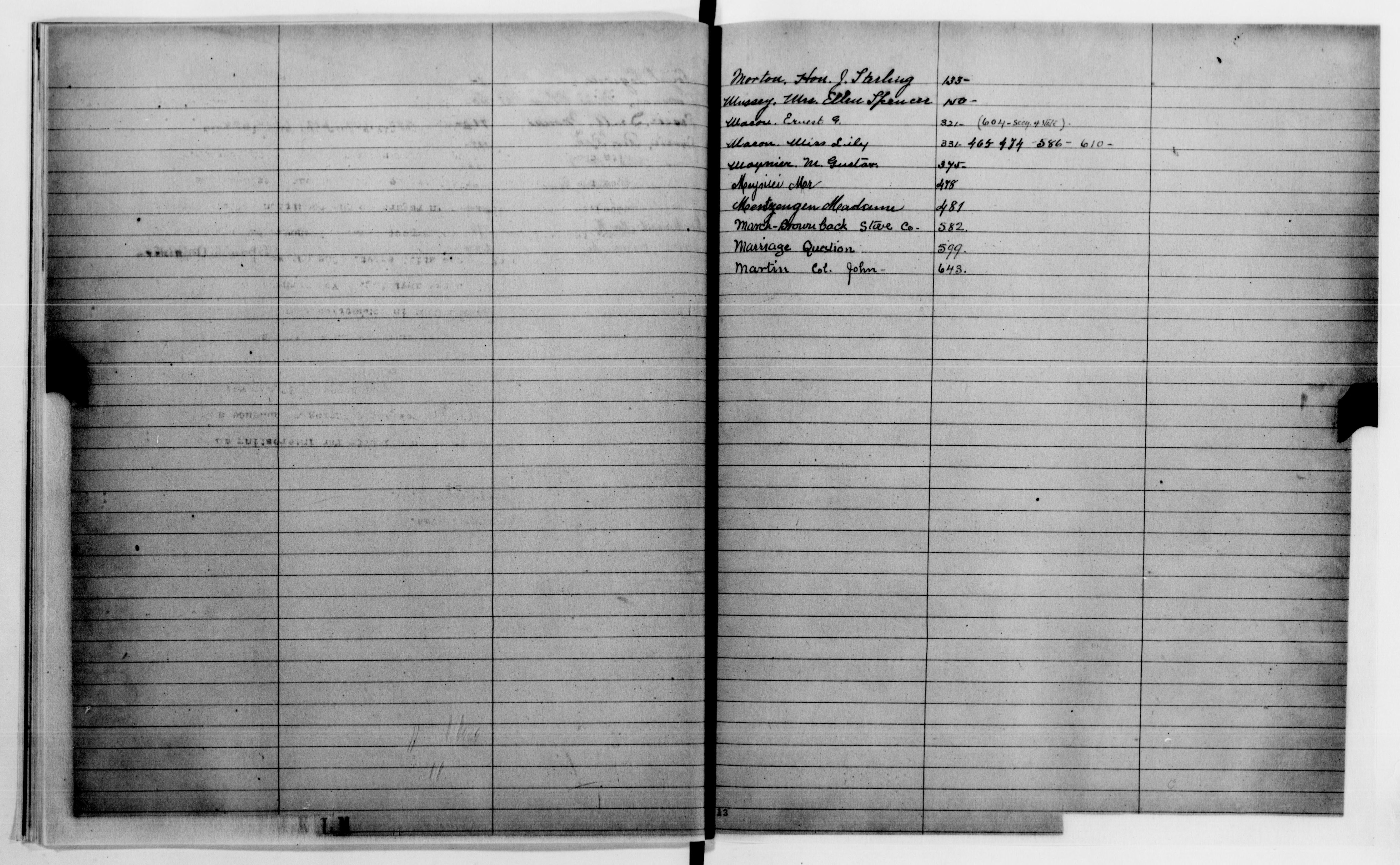 Scanned image of the current content page