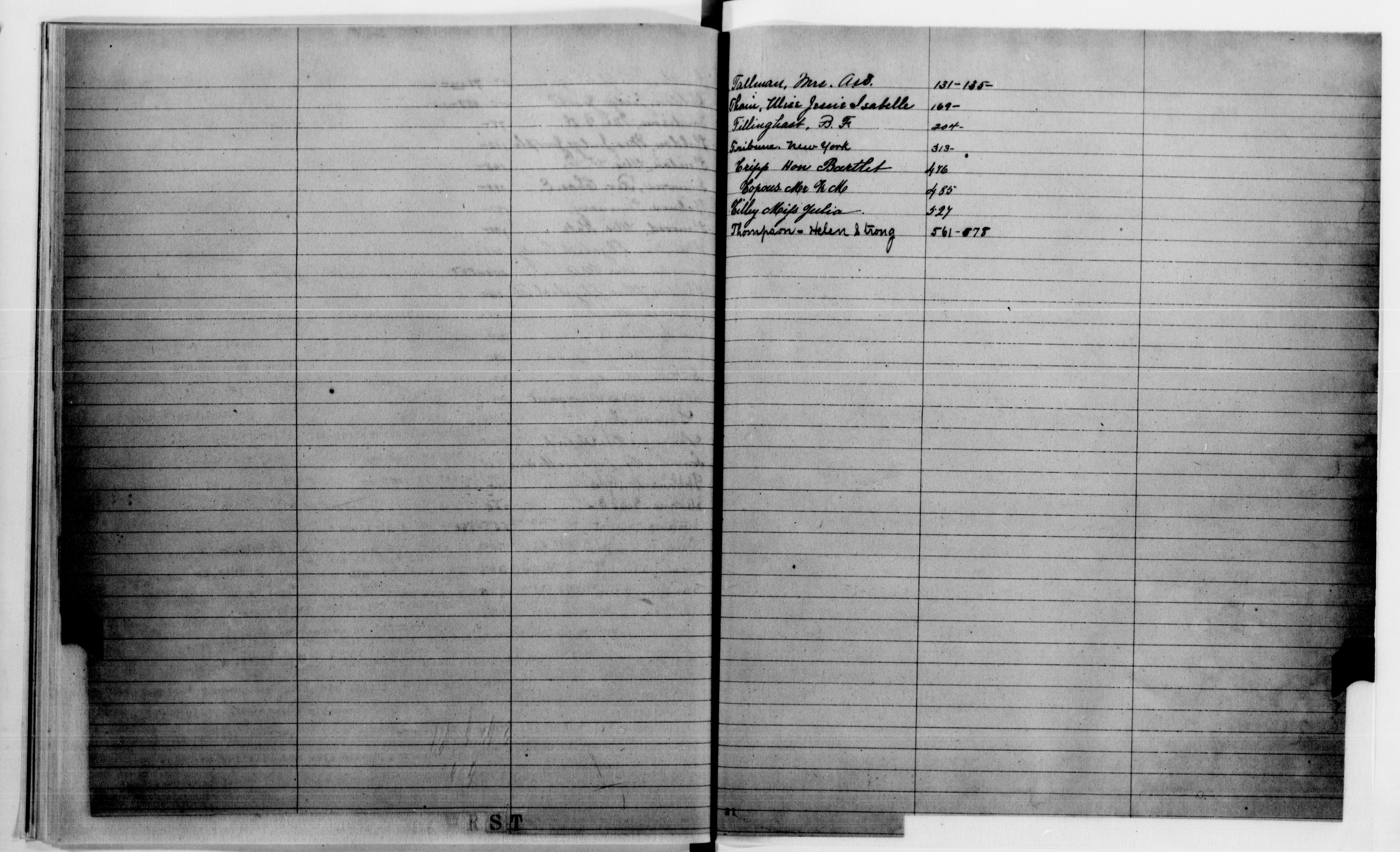 Scanned image of the current content page