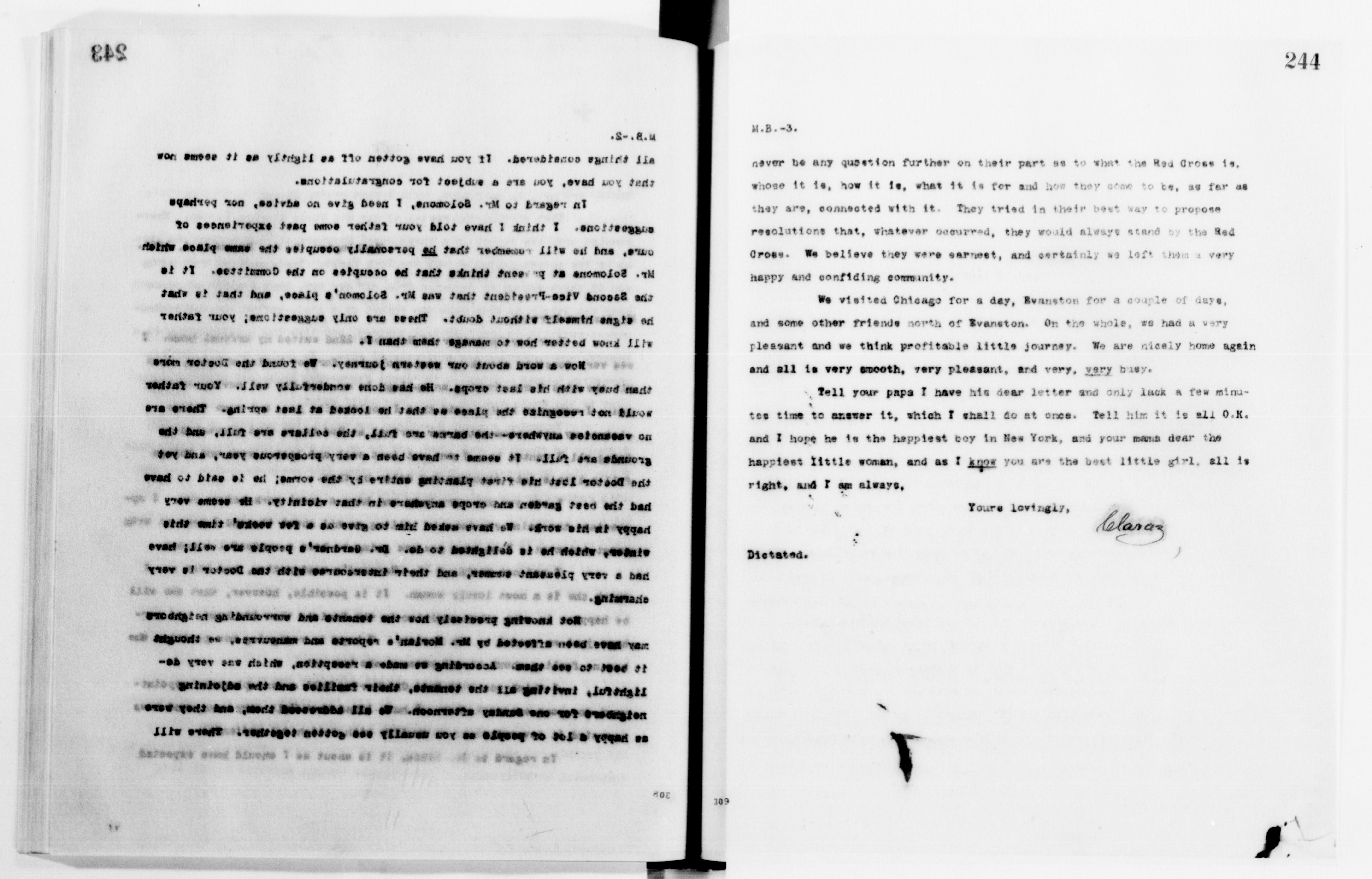 Scanned image of the current content page