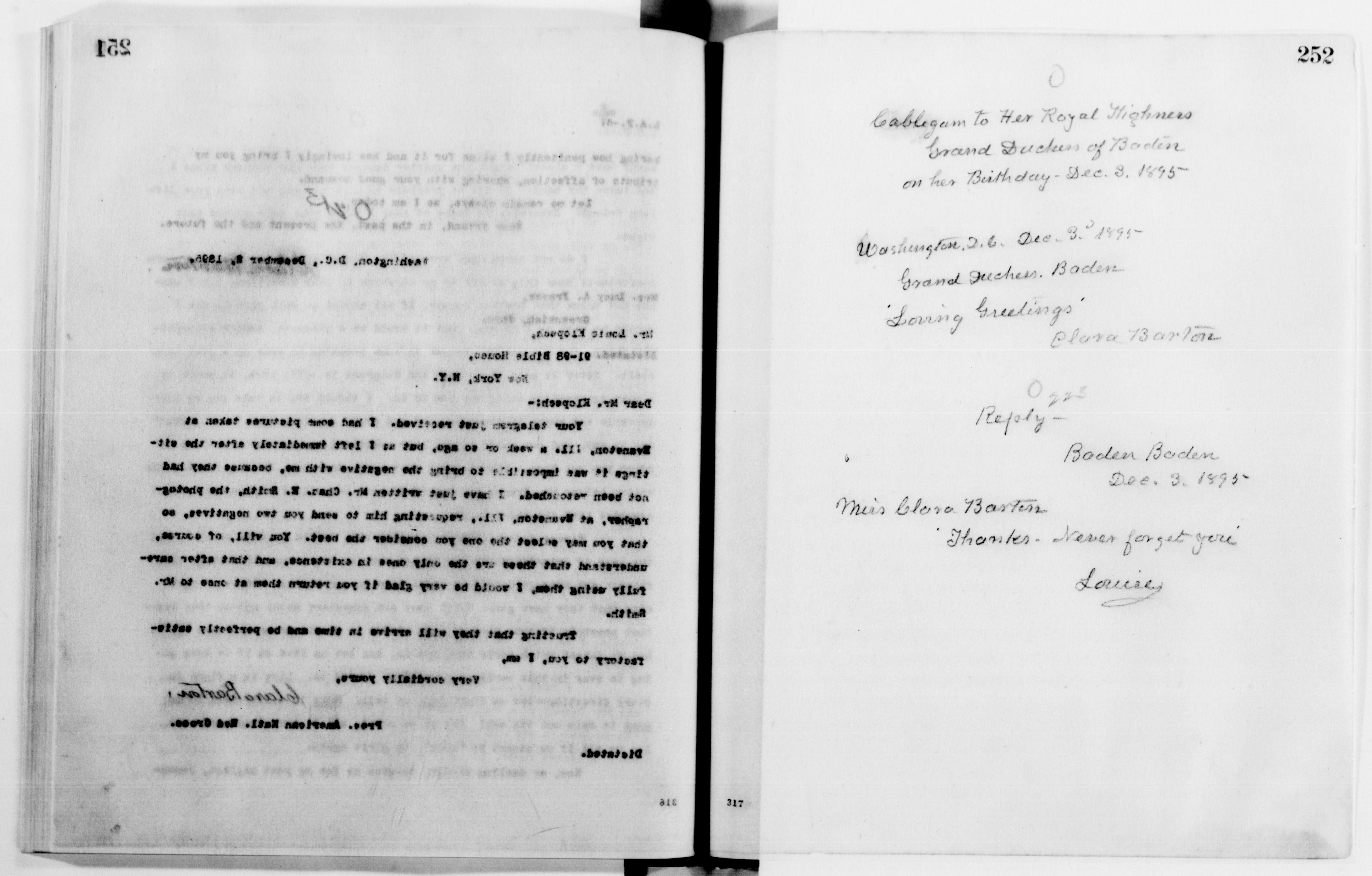 Scanned image of the current content page