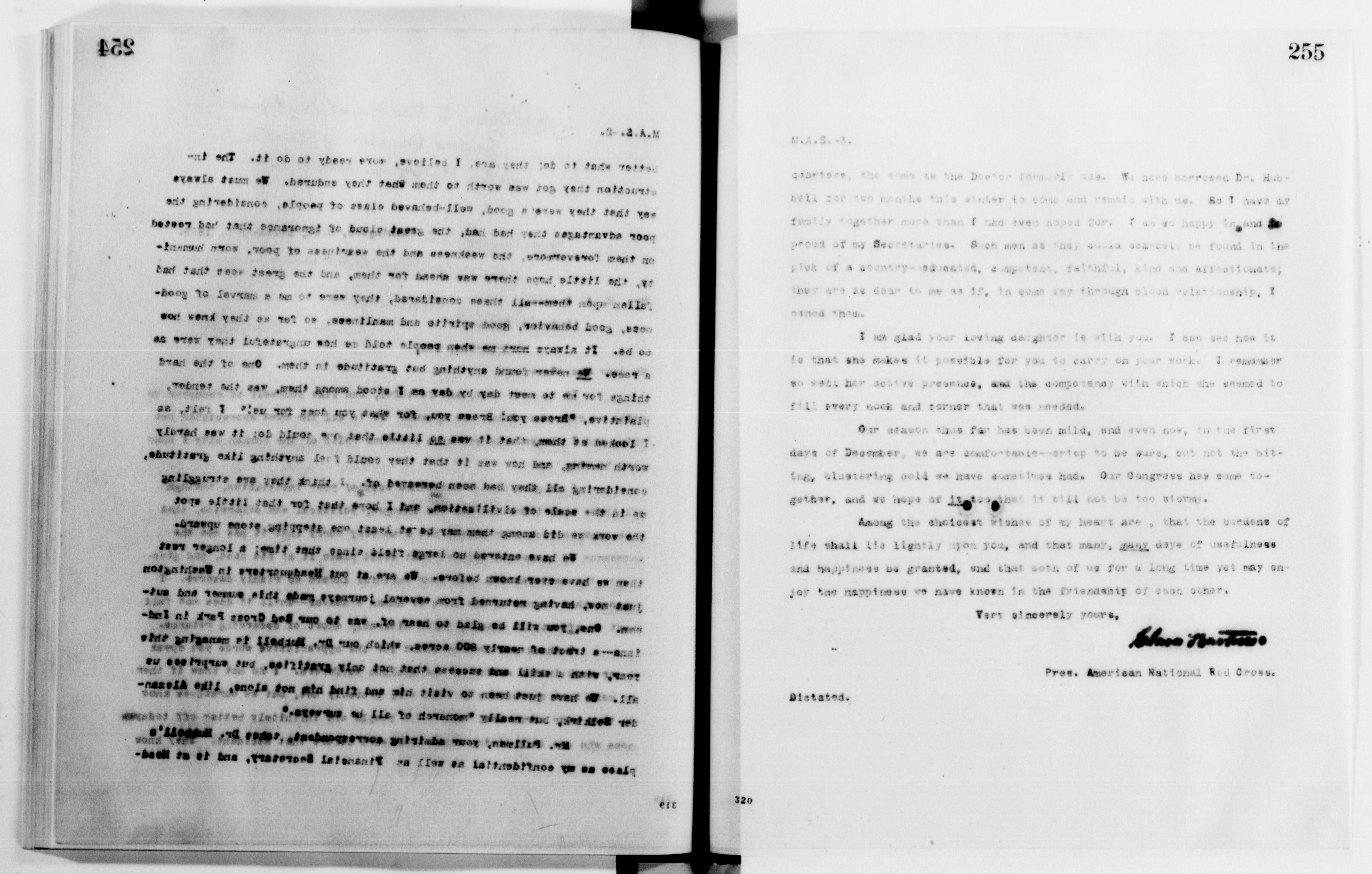 Scanned image of the current content page