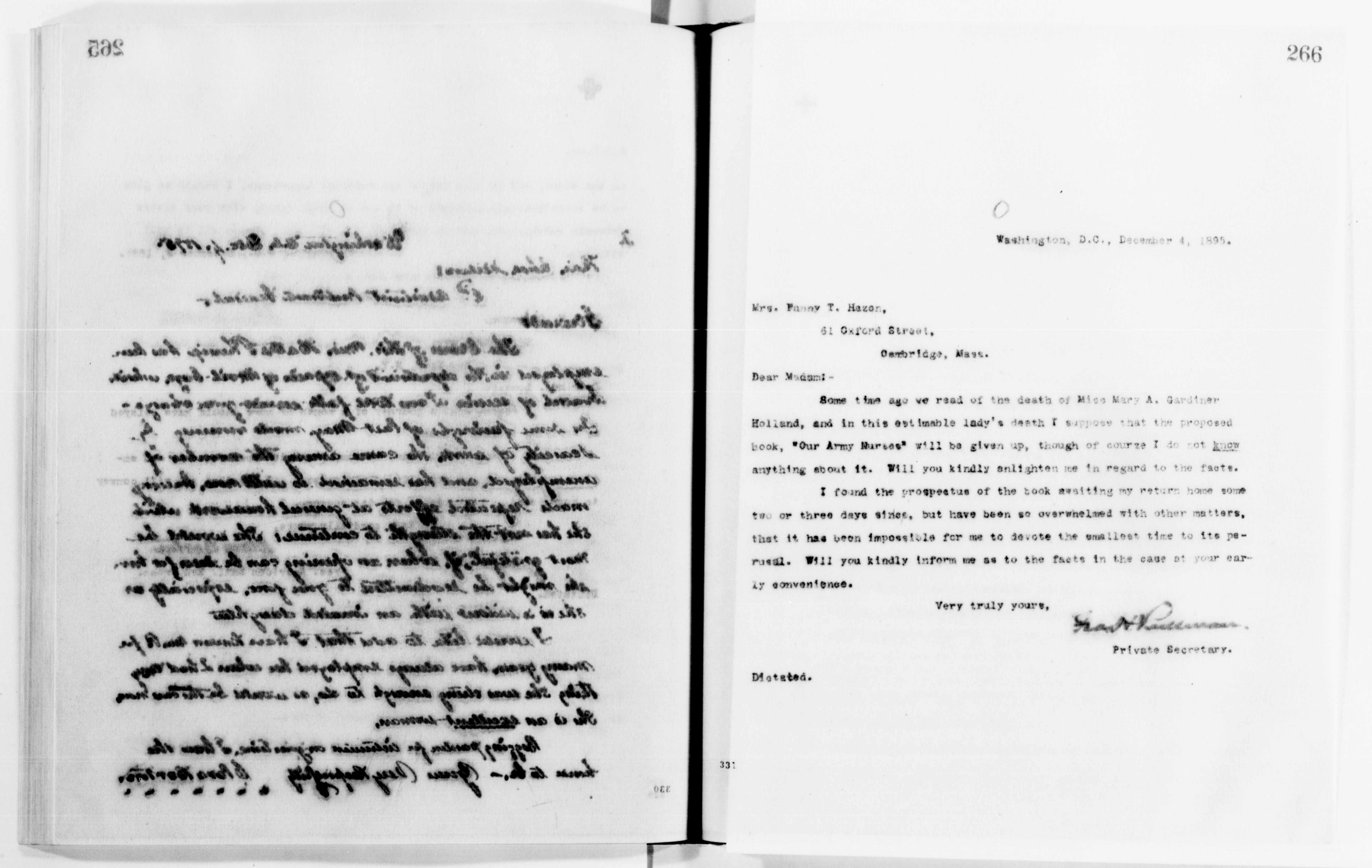 Scanned image of the current content page