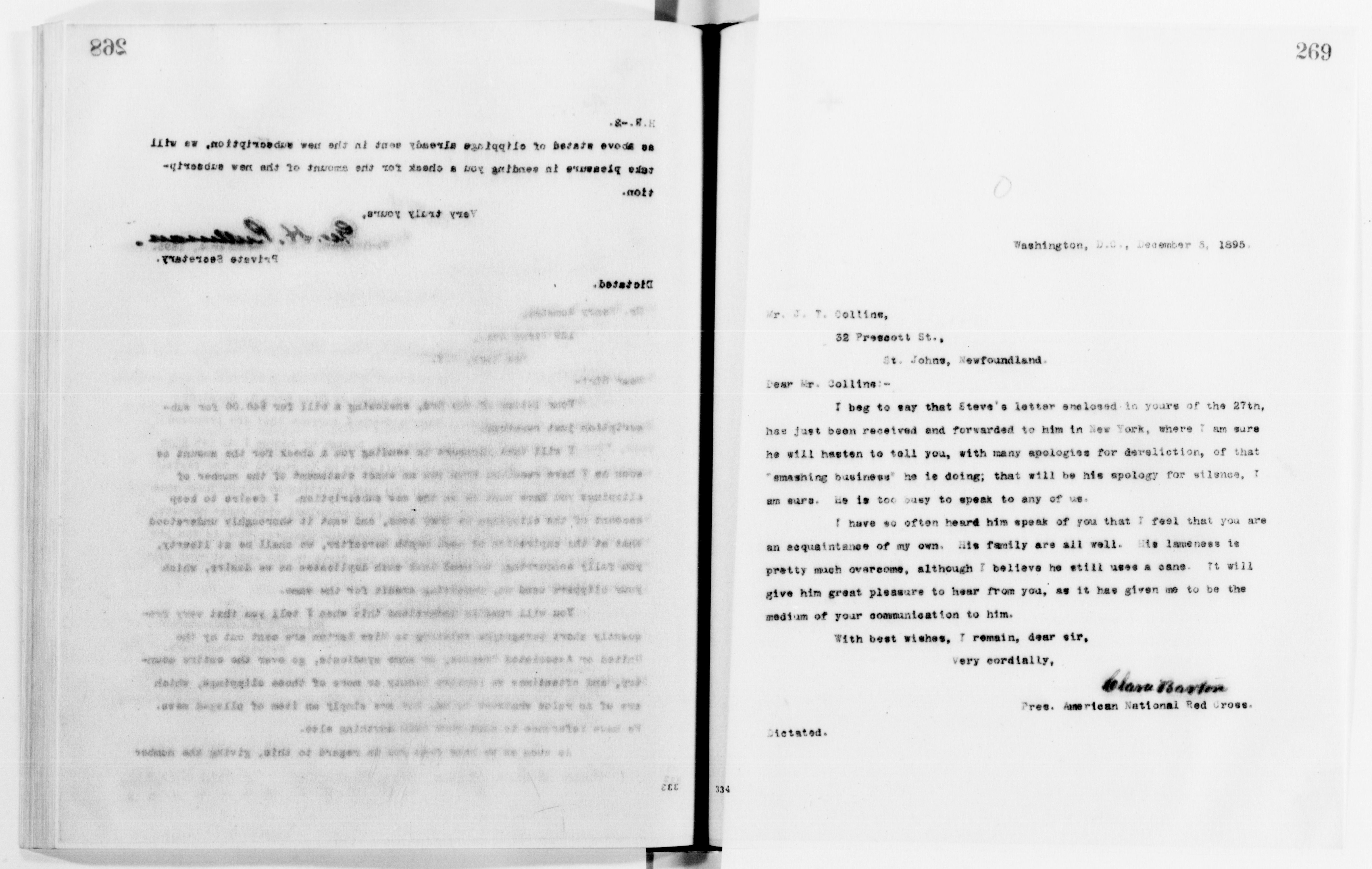 Scanned image of the current content page