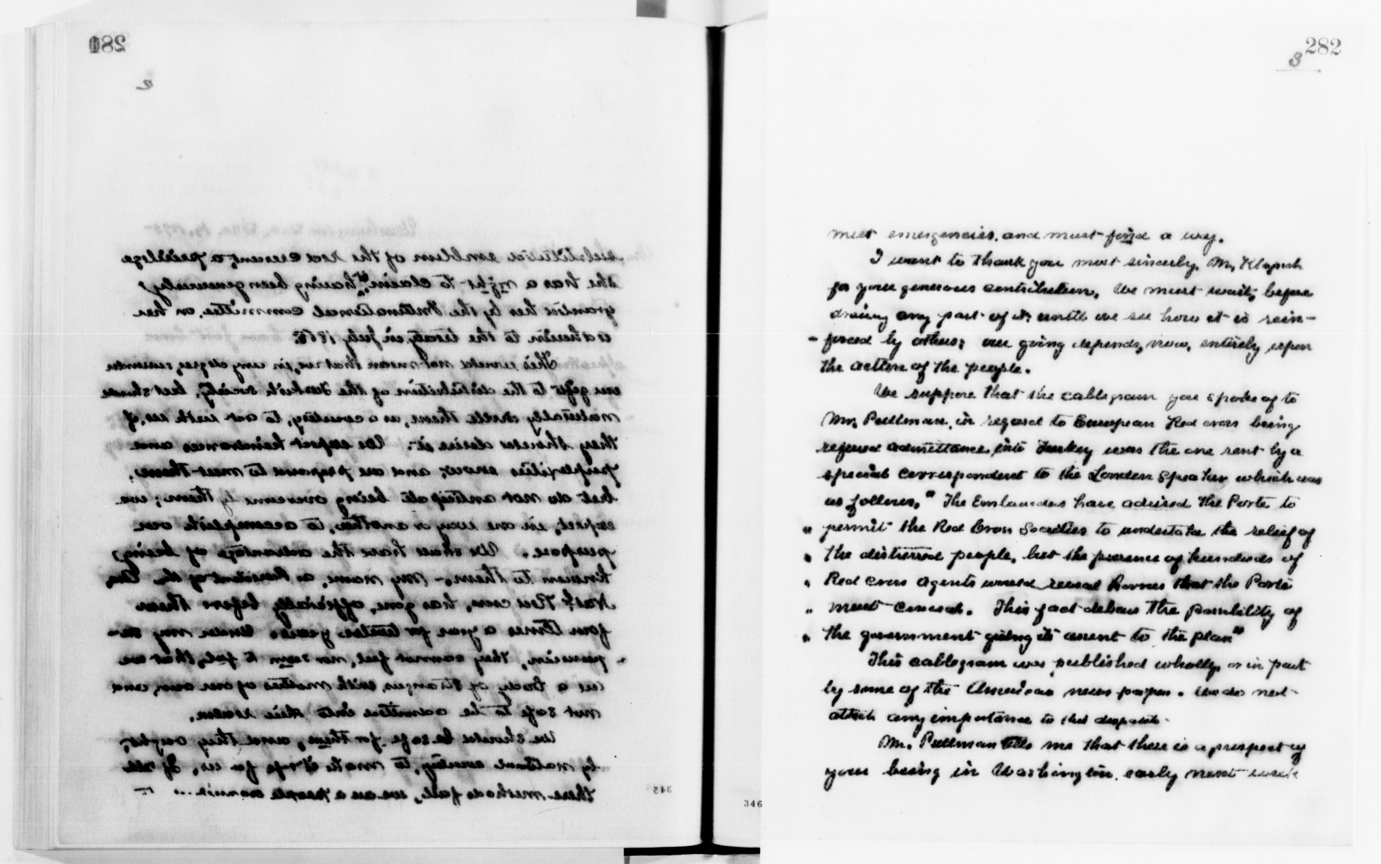 Scanned image of the current content page