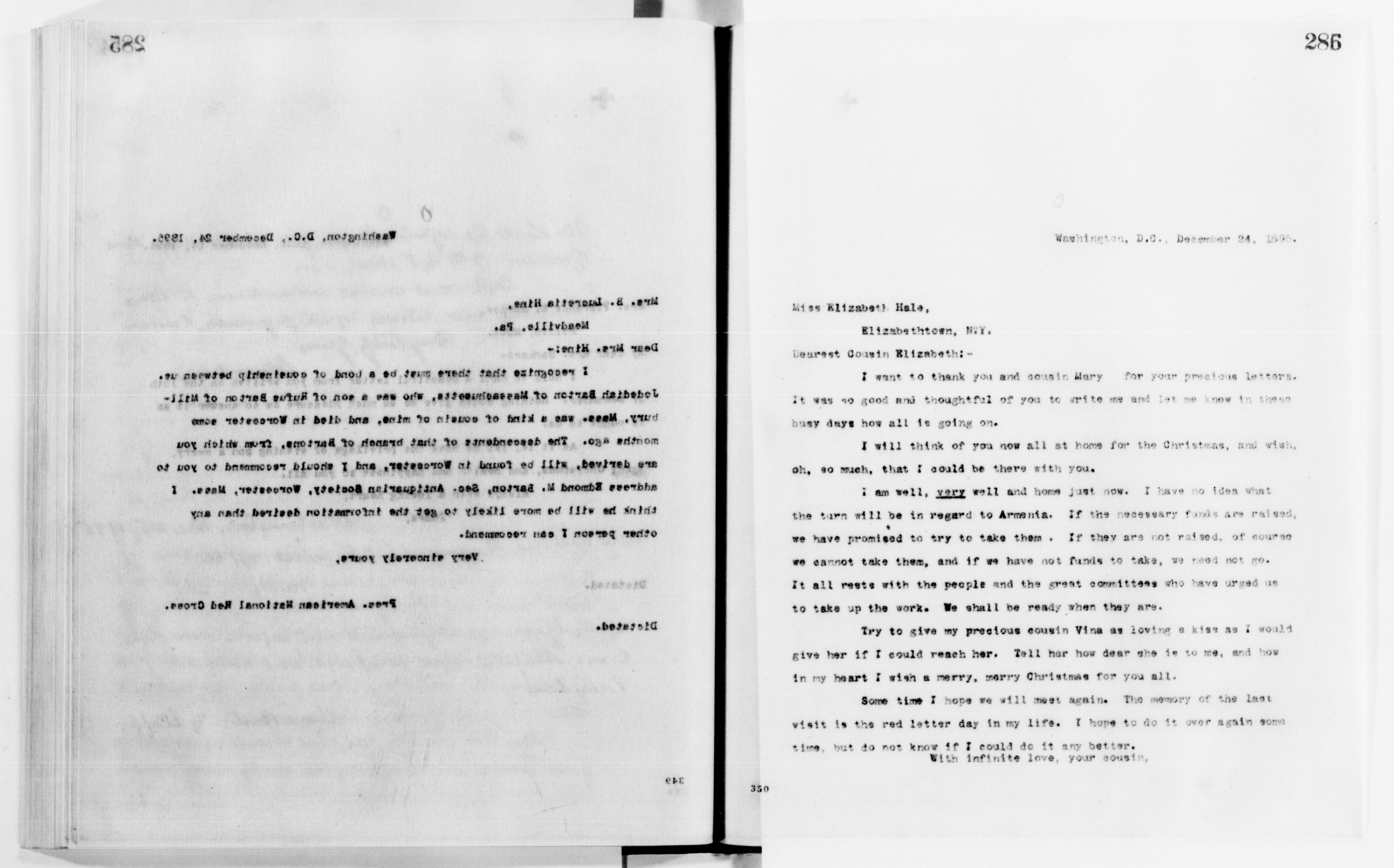 Scanned image of the current content page