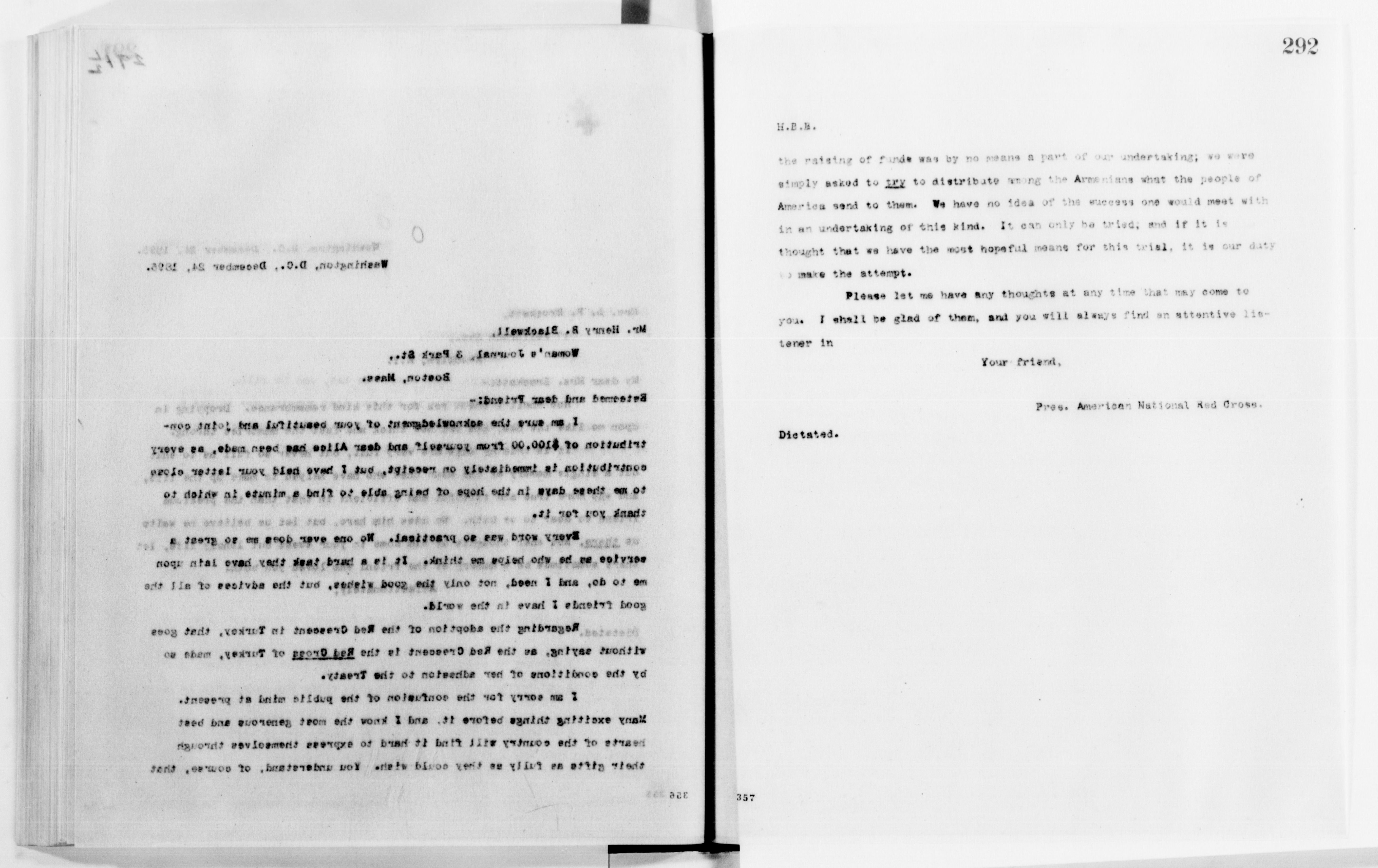 Scanned image of the current content page