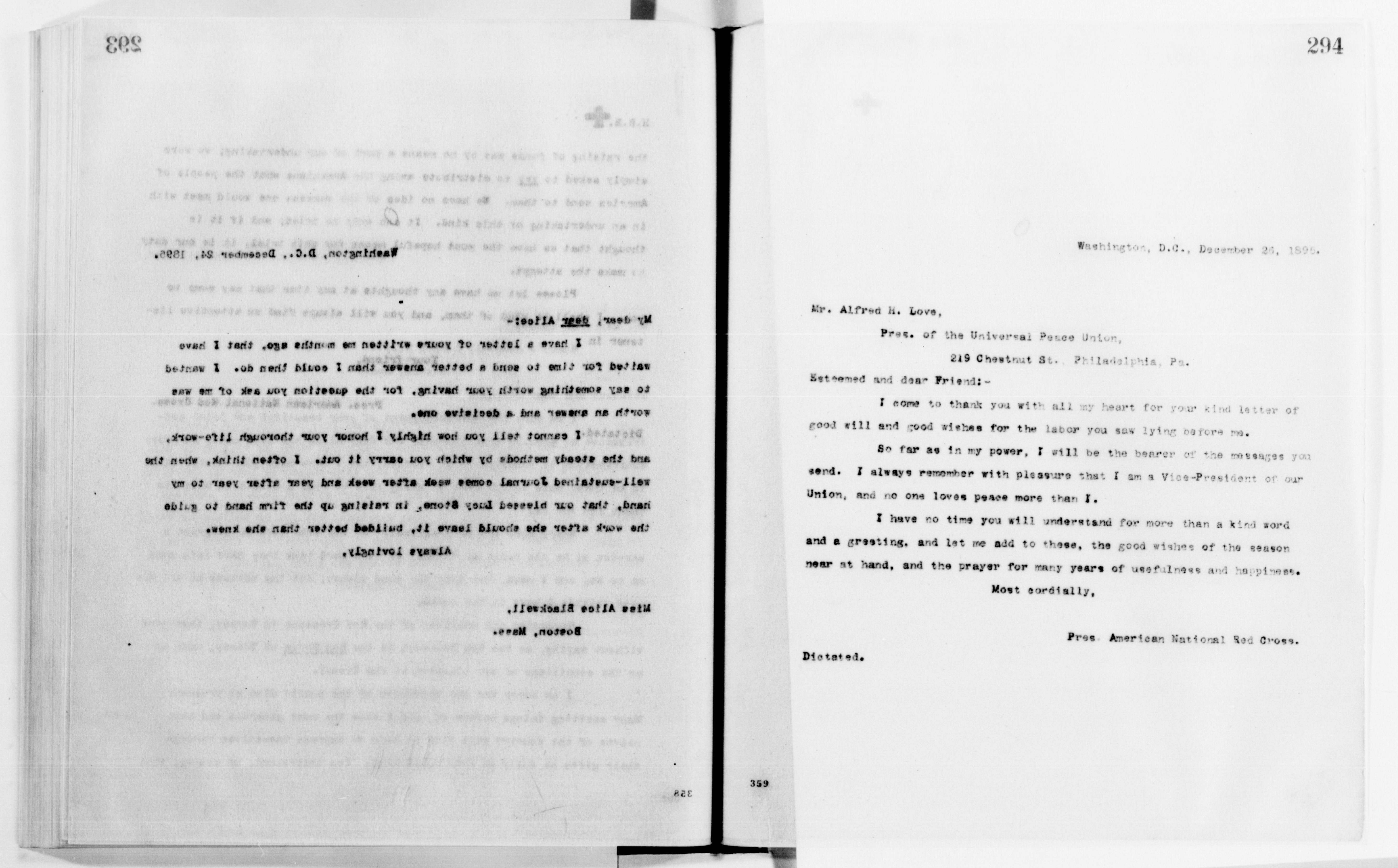 Scanned image of the current content page