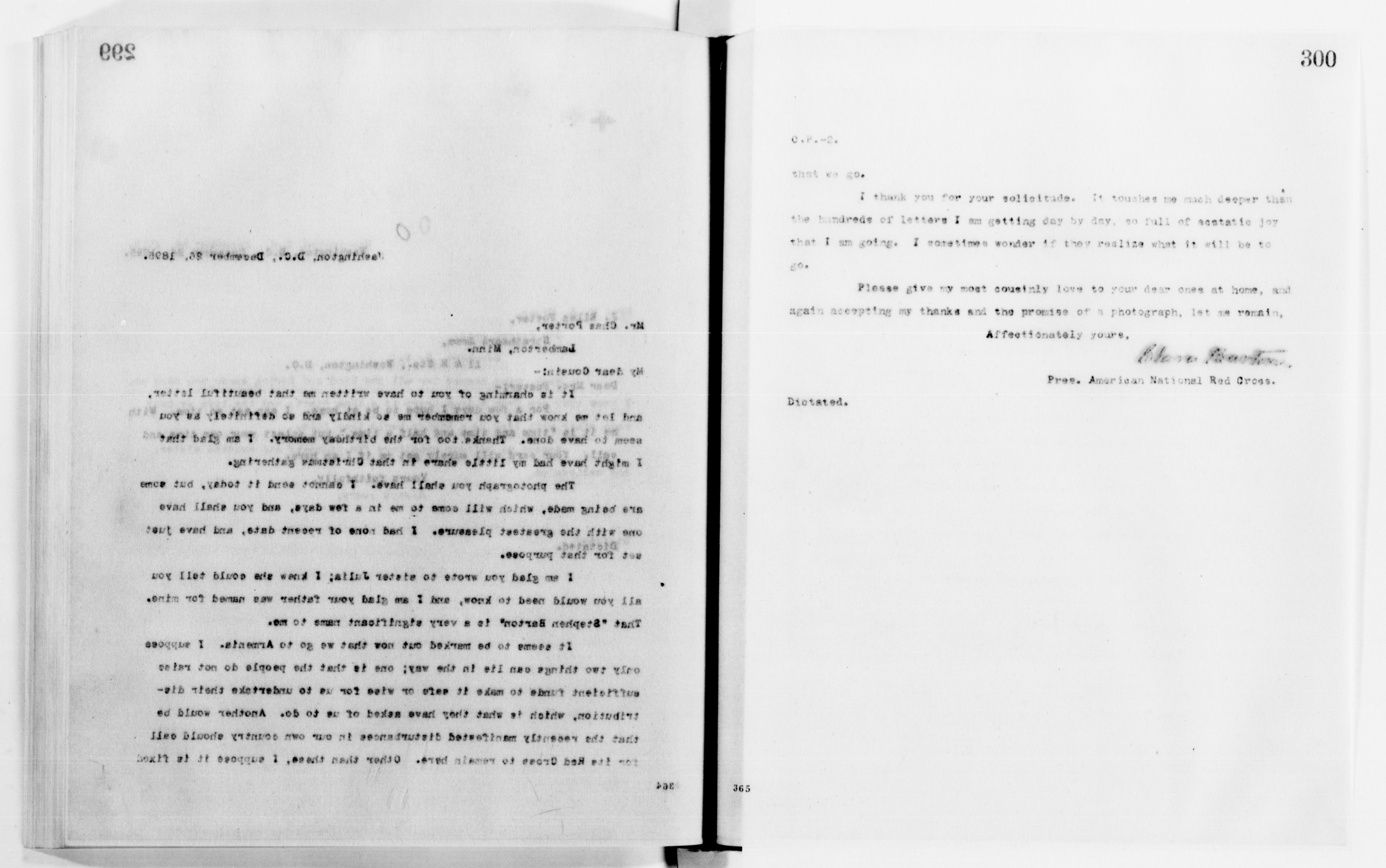 Scanned image of the current content page