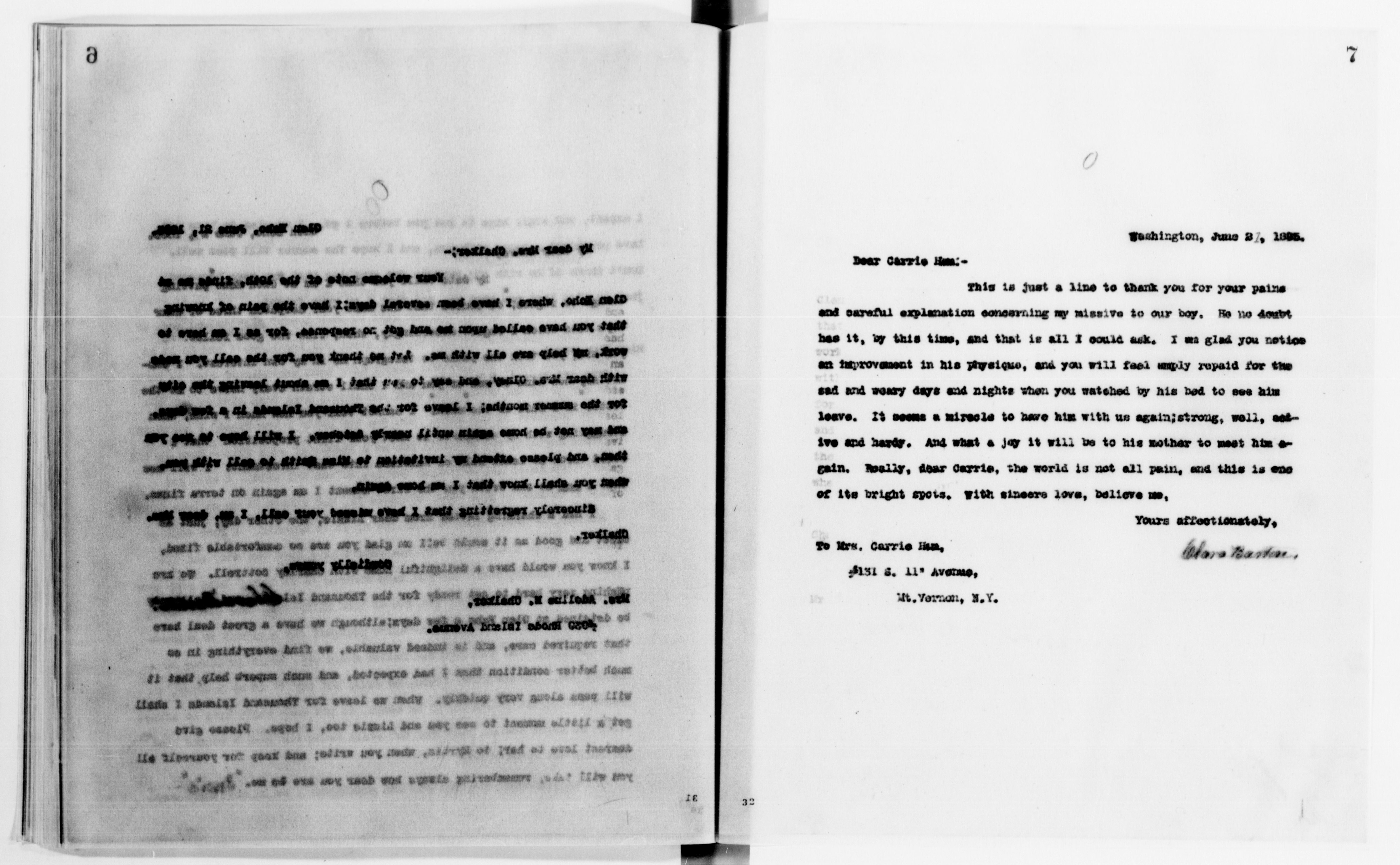 Scanned image of the current content page