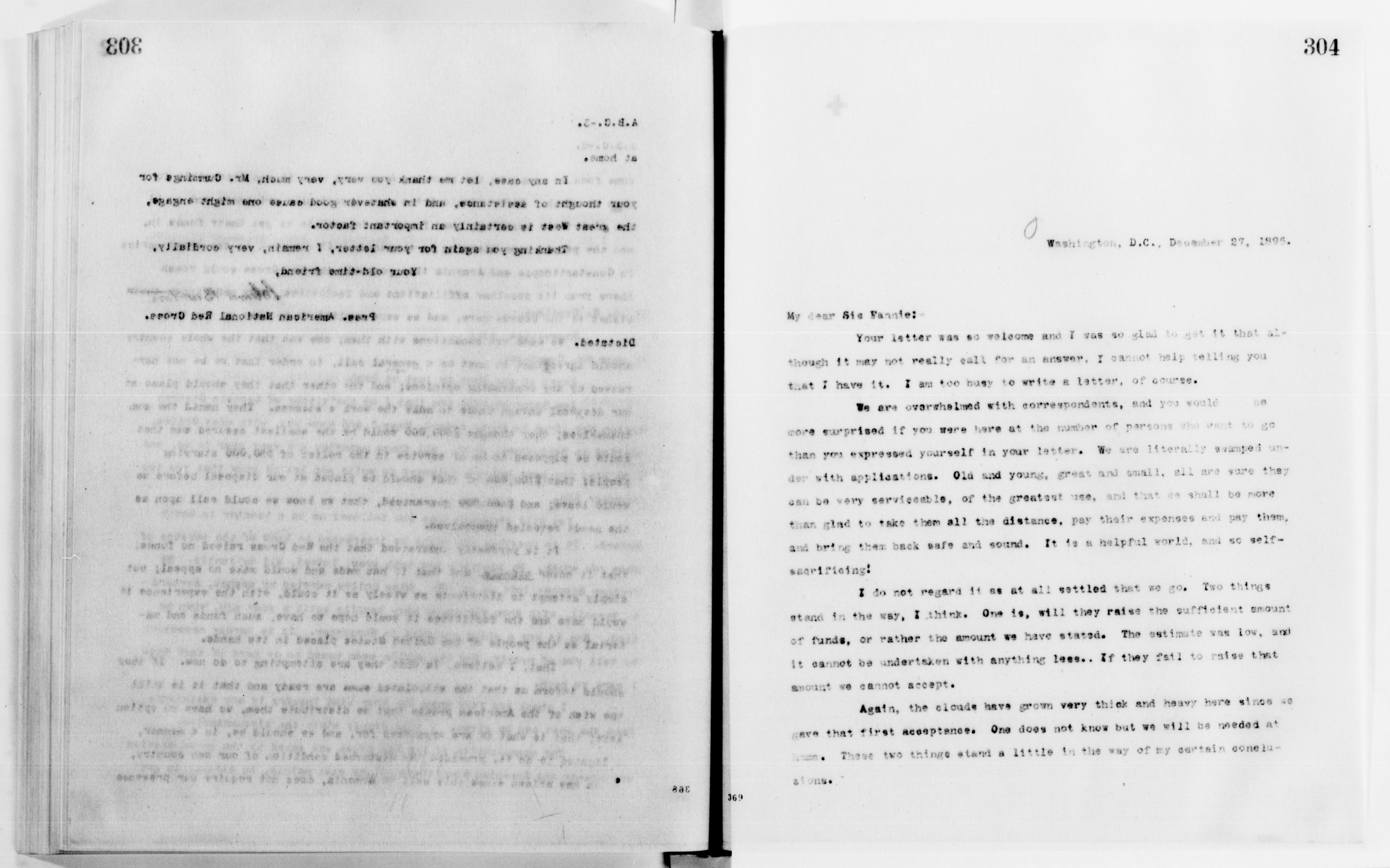 Scanned image of the current content page