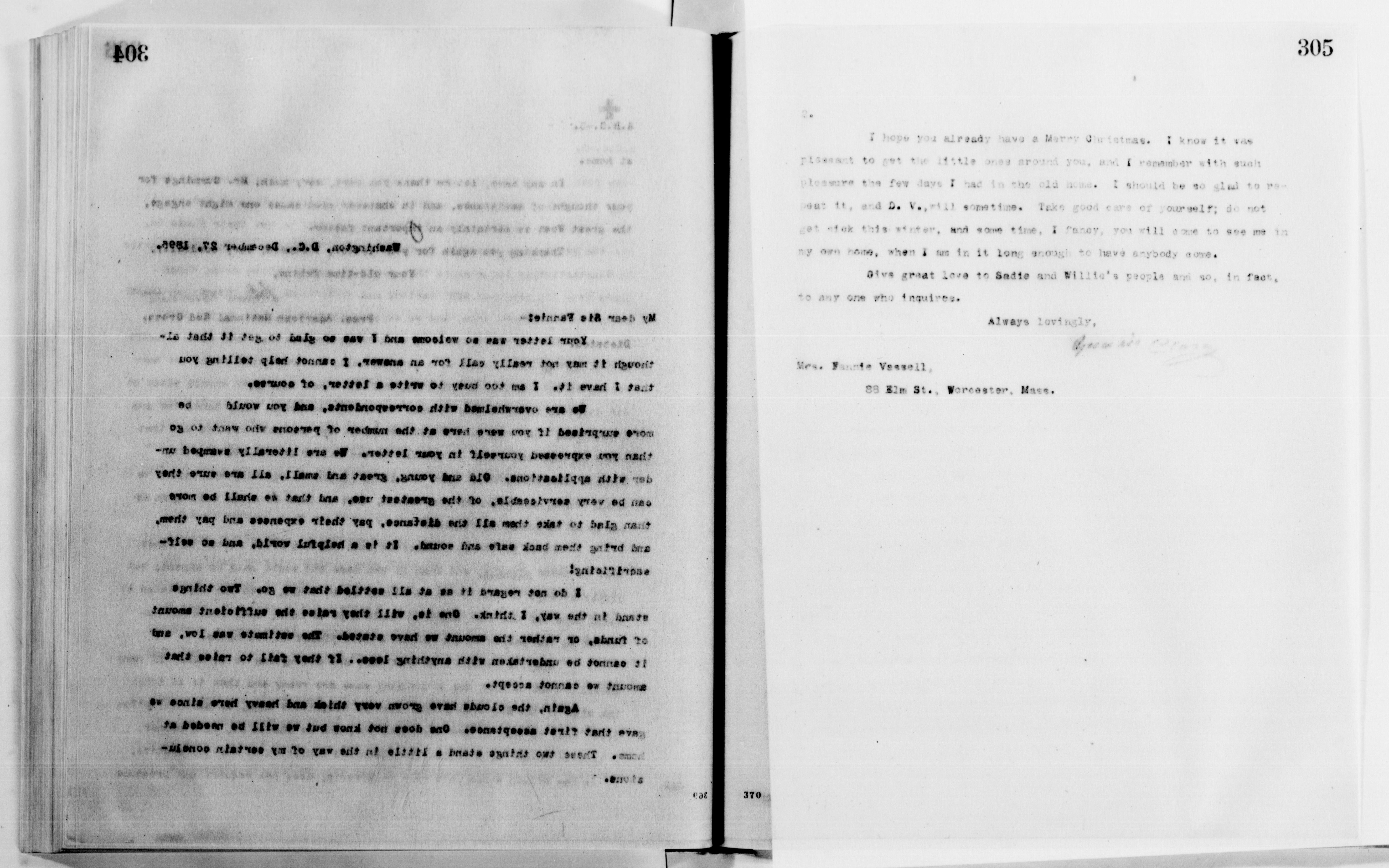 Scanned image of the current content page