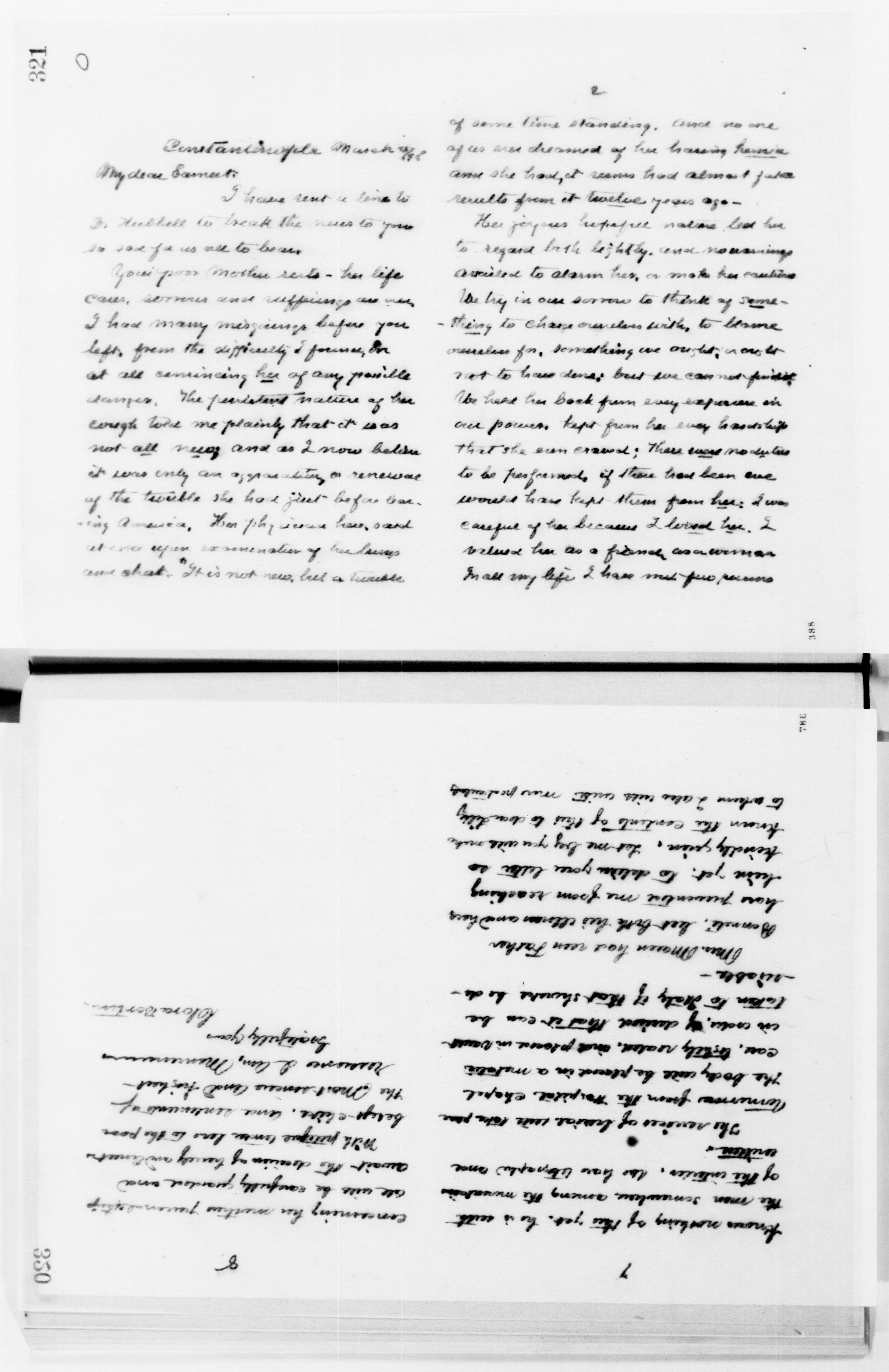 Scanned image of the current content page