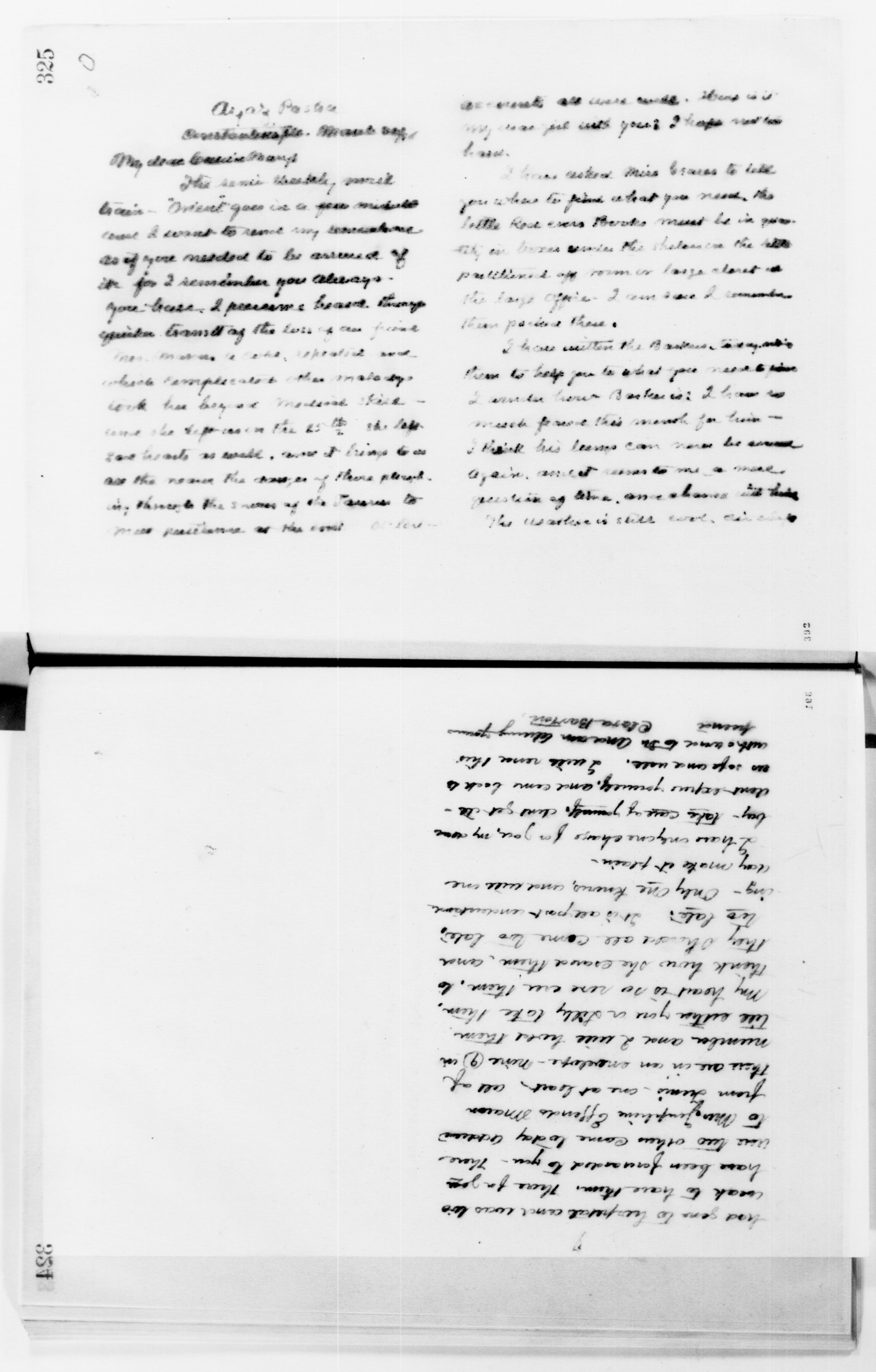 Scanned image of the current content page