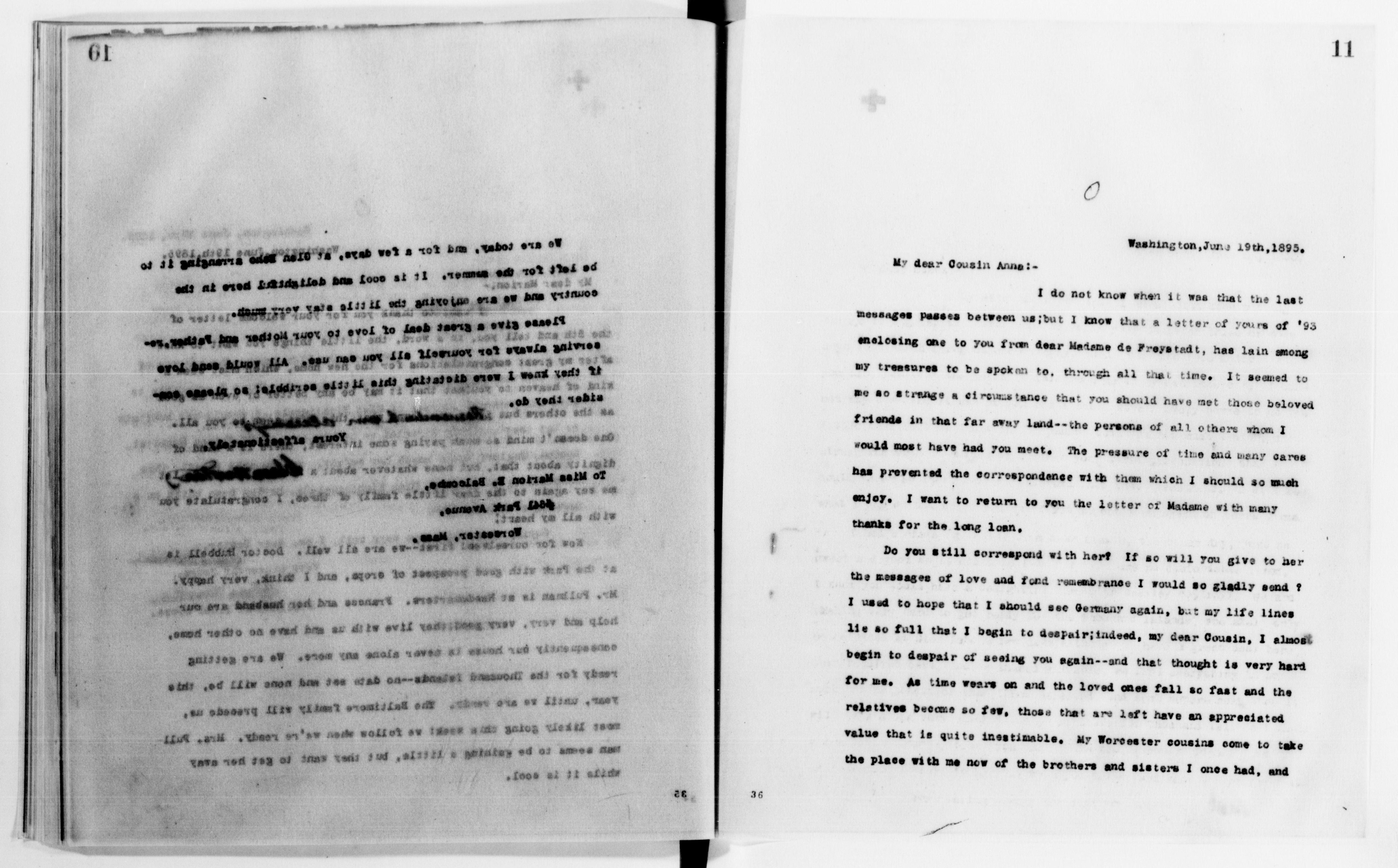 Scanned image of the current content page