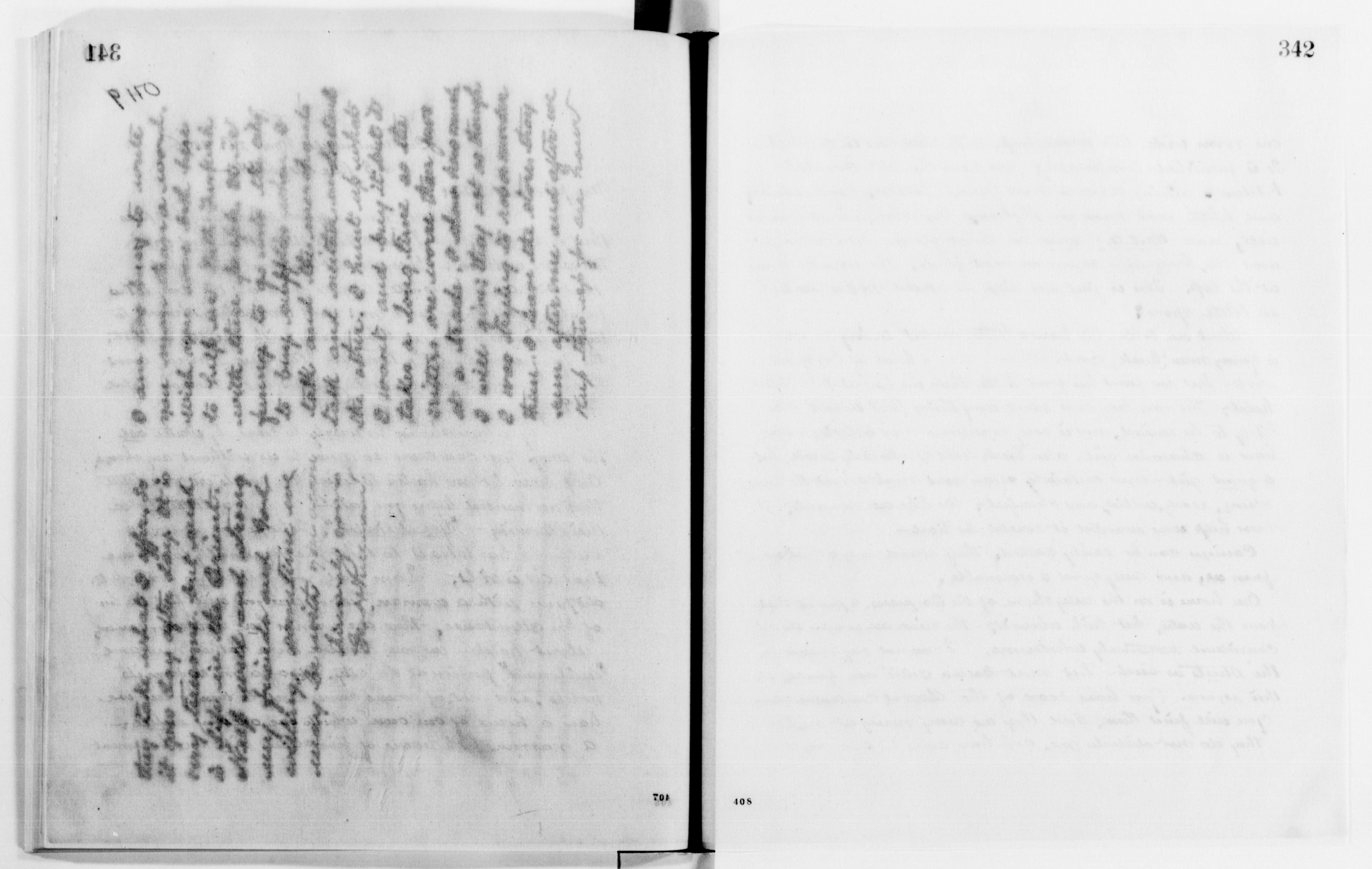 Scanned image of the current content page