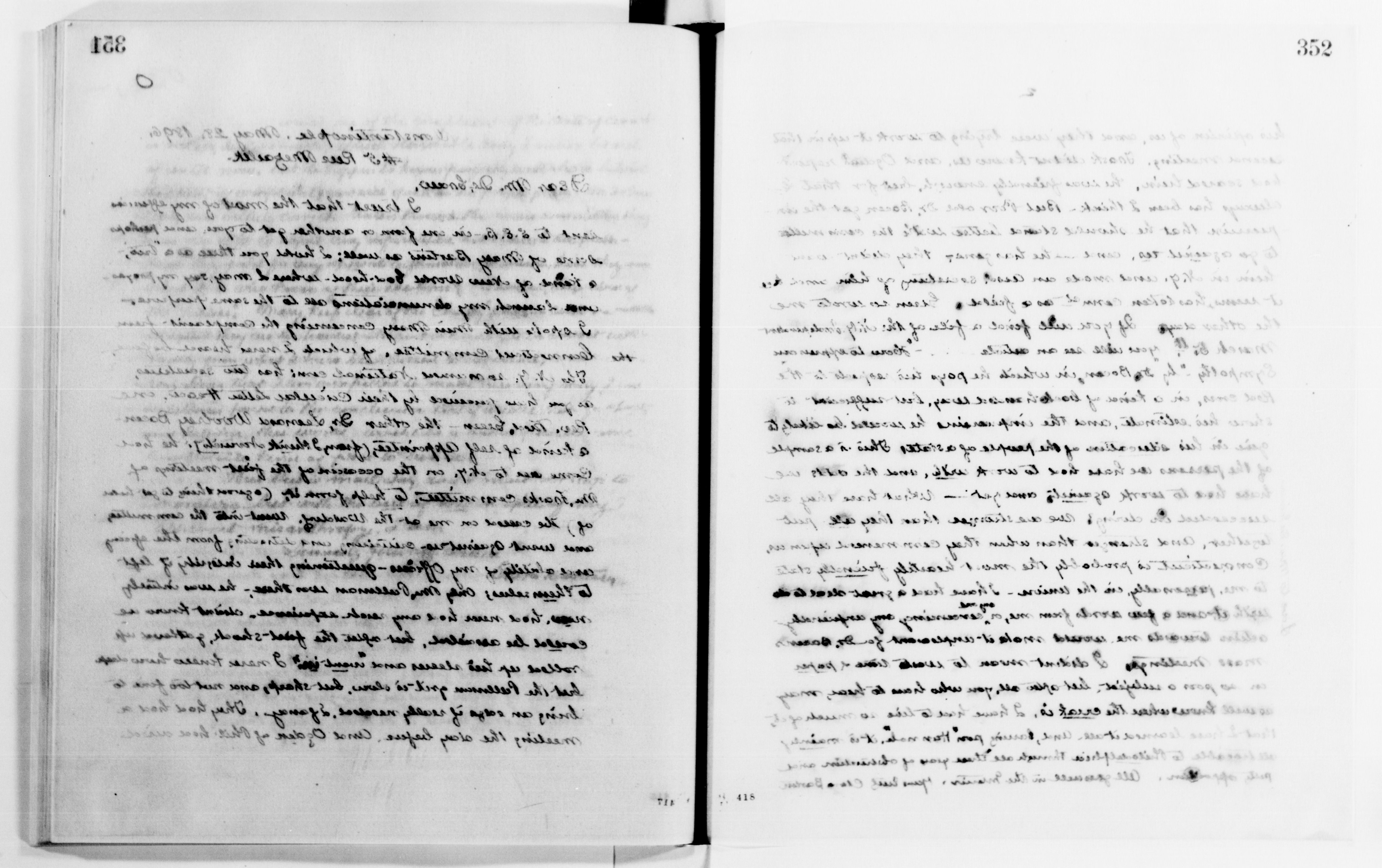 Scanned image of the current content page