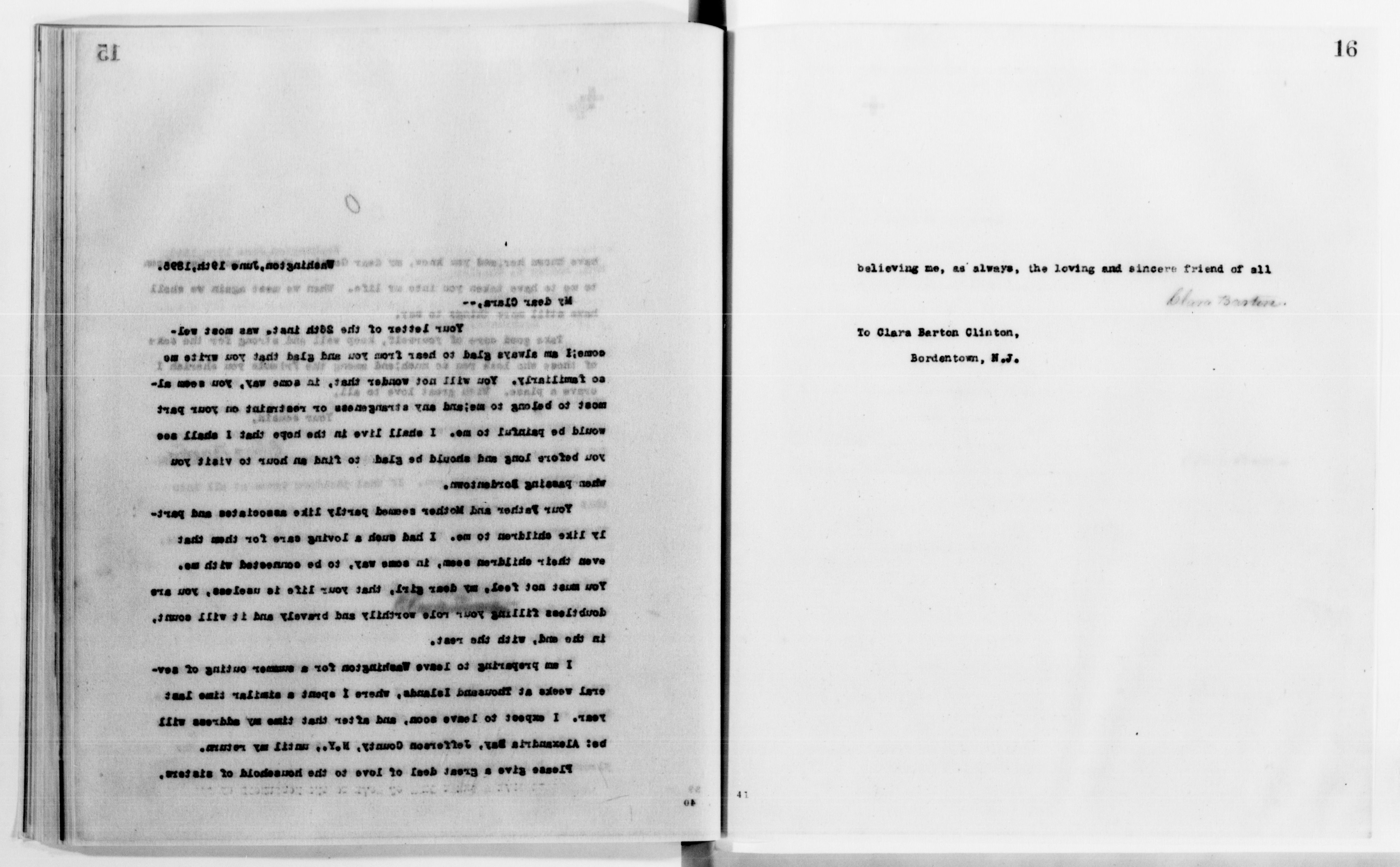 Scanned image of the current content page