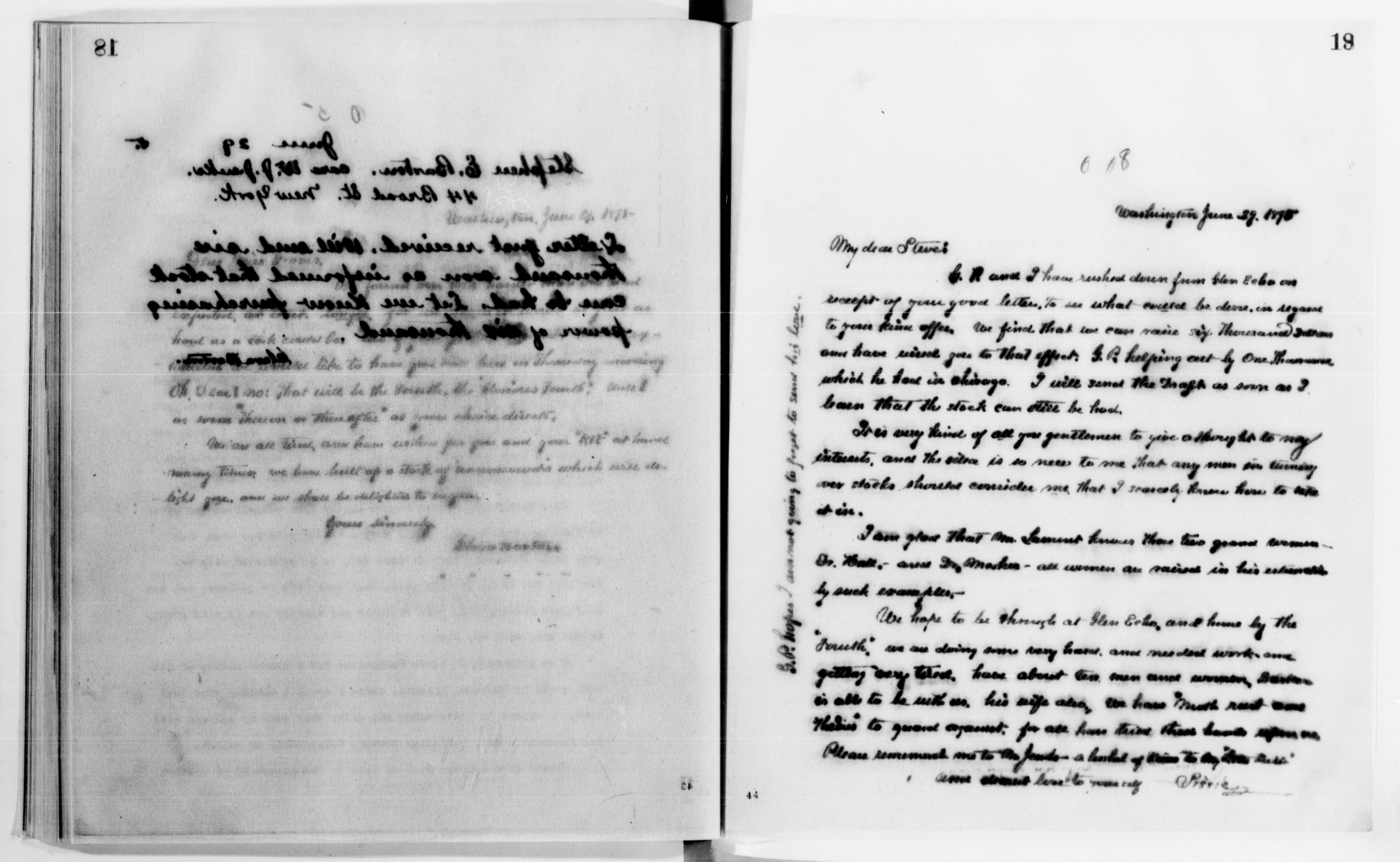 Scanned image of the current content page